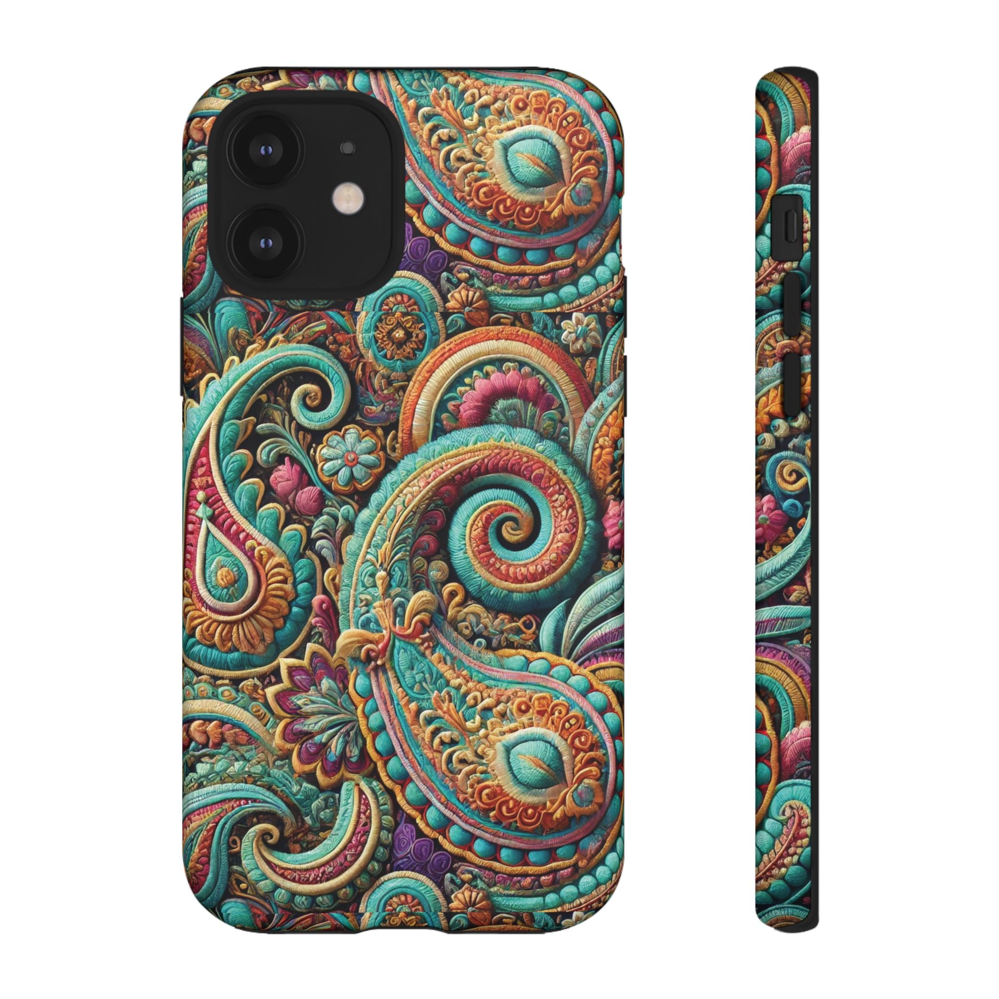 Best Paisley Phone Case Tough, Faithful Phone Cases & Religious iPhone Accessories: Protect Your Device & Show Perfect Gift for Her