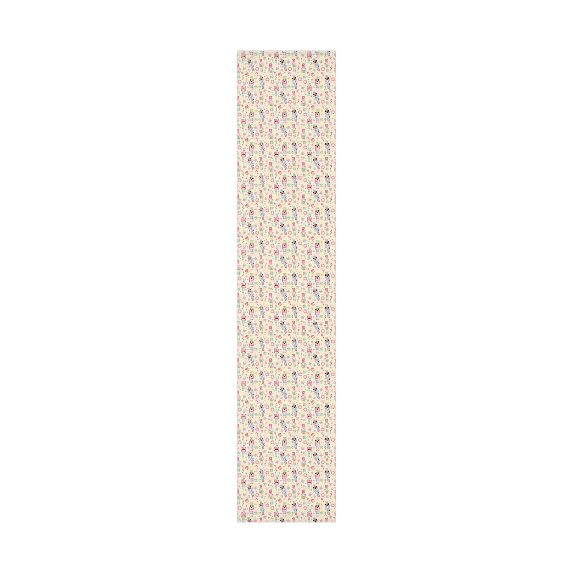 Yellow Festive Nutcracker Wrapping Paper | Vibrant Holiday Gift Wrap with Classic Nutcracker Design | Perfect for Christmas Presents Gifts Moms - MRSBYVALLE