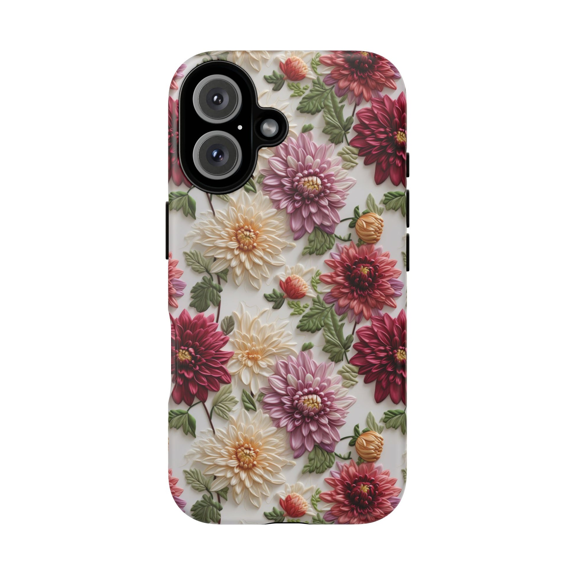 Floral Fall Phone Case for iPhone 16 pro15 14 13 12  21 23 Samsung, and Pixel | Stylish Protective Cover Gift for Her Perfect for Floral Lover