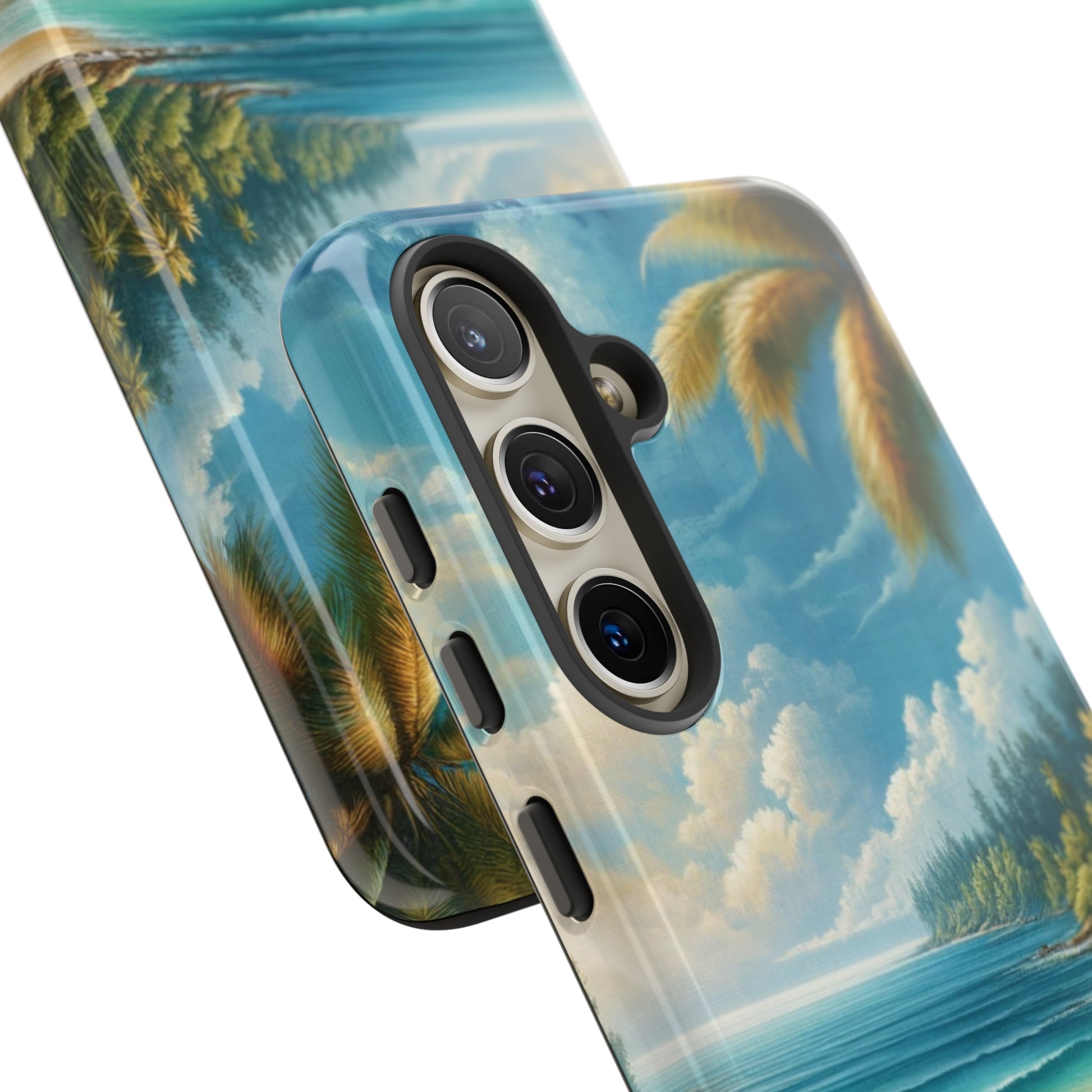 Coastal Serenity Ocean Beach View Protective Phone Case Gift for Her Phone 15, Samsung iPhone Samsung Gift for Her Case iPhone 15, Samsung iPhone Samsung Accessory Gift for Her.