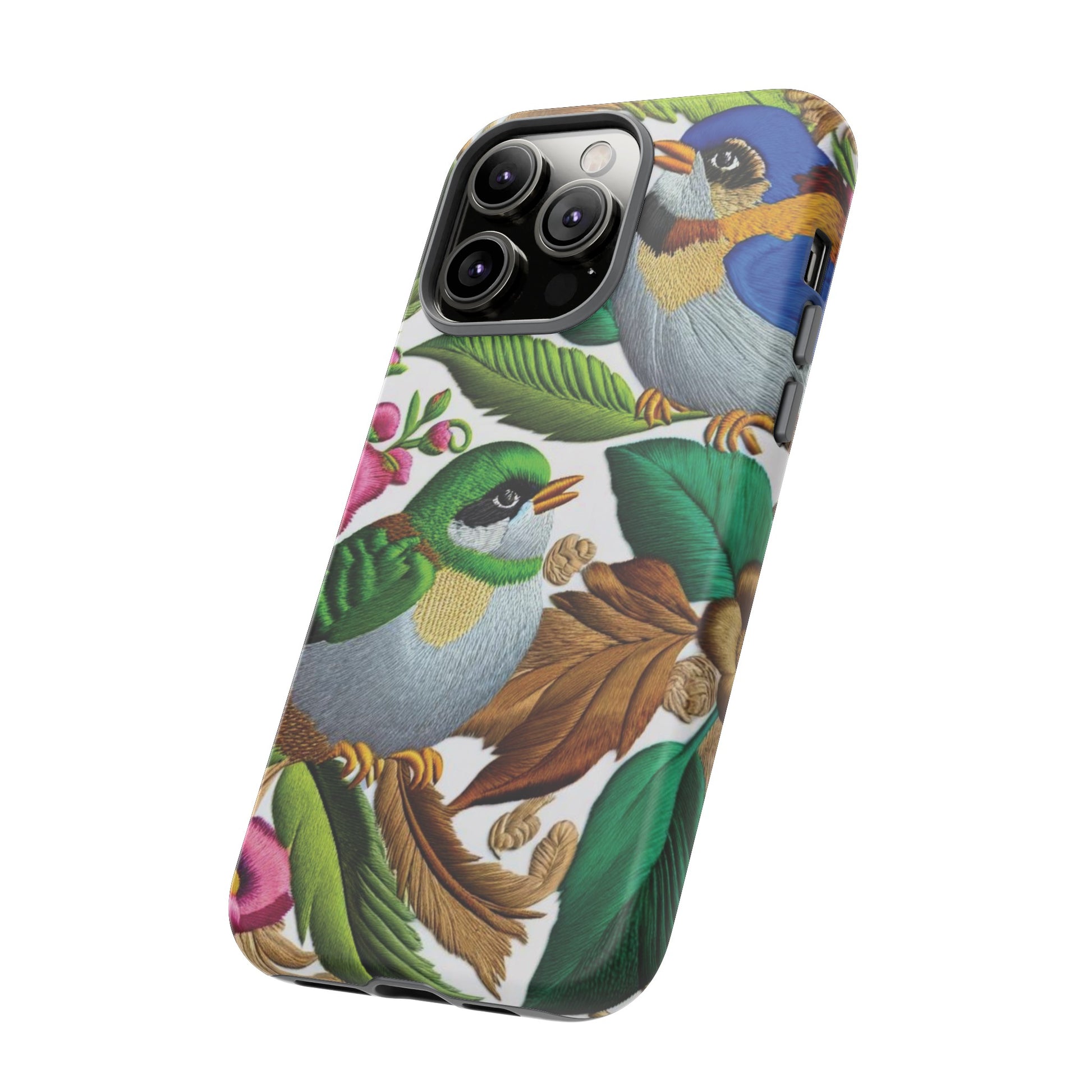 Beautiful Birds Protective Phone Case Gift for Her Phone 15, Samsung iPhone Samsung Gift for Her Case iPhone 15, Samsung iPhone Samsung Accessory Gift for Her