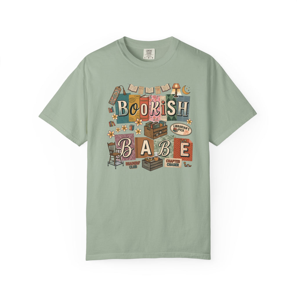 Bookish Babe Reader T-Shirt — Book Lover Tee for Teachers & Avid Readers