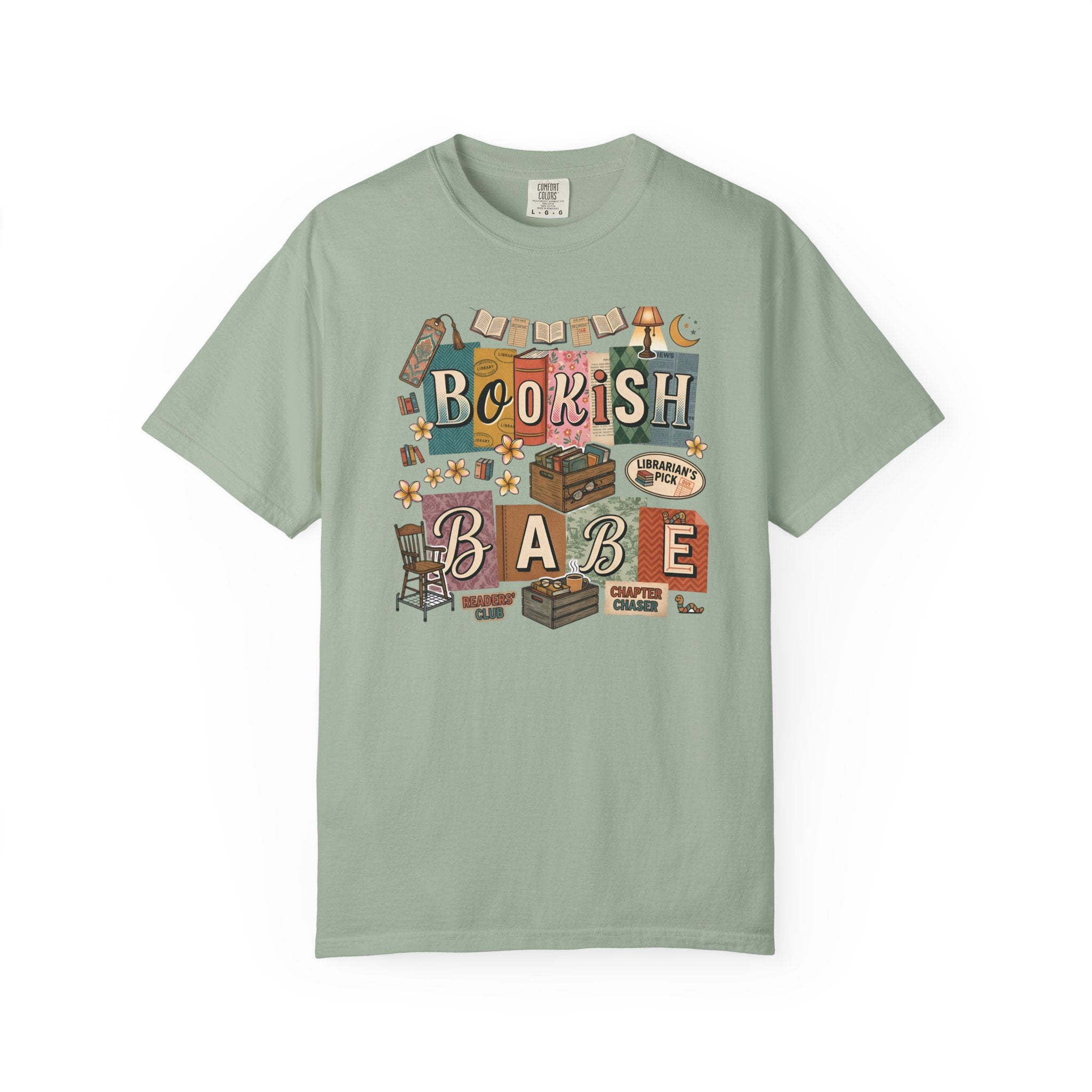 Bookish Babe Reader T-Shirt — Book Lover Tee for Teachers & Avid Readers