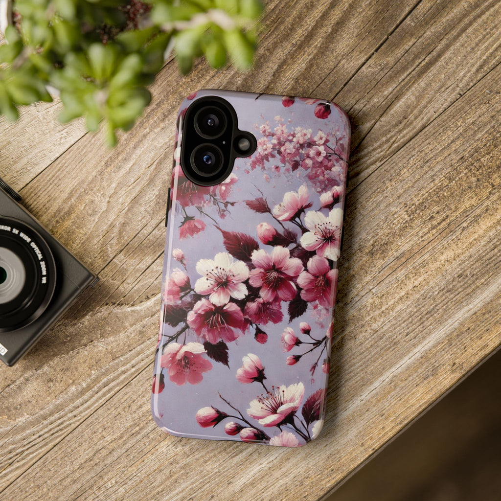 Lavender Floral Phone Case | Fall-Inspired Protective Cover for iPhone, Samsung & Pixel – Perfect Gift for Her