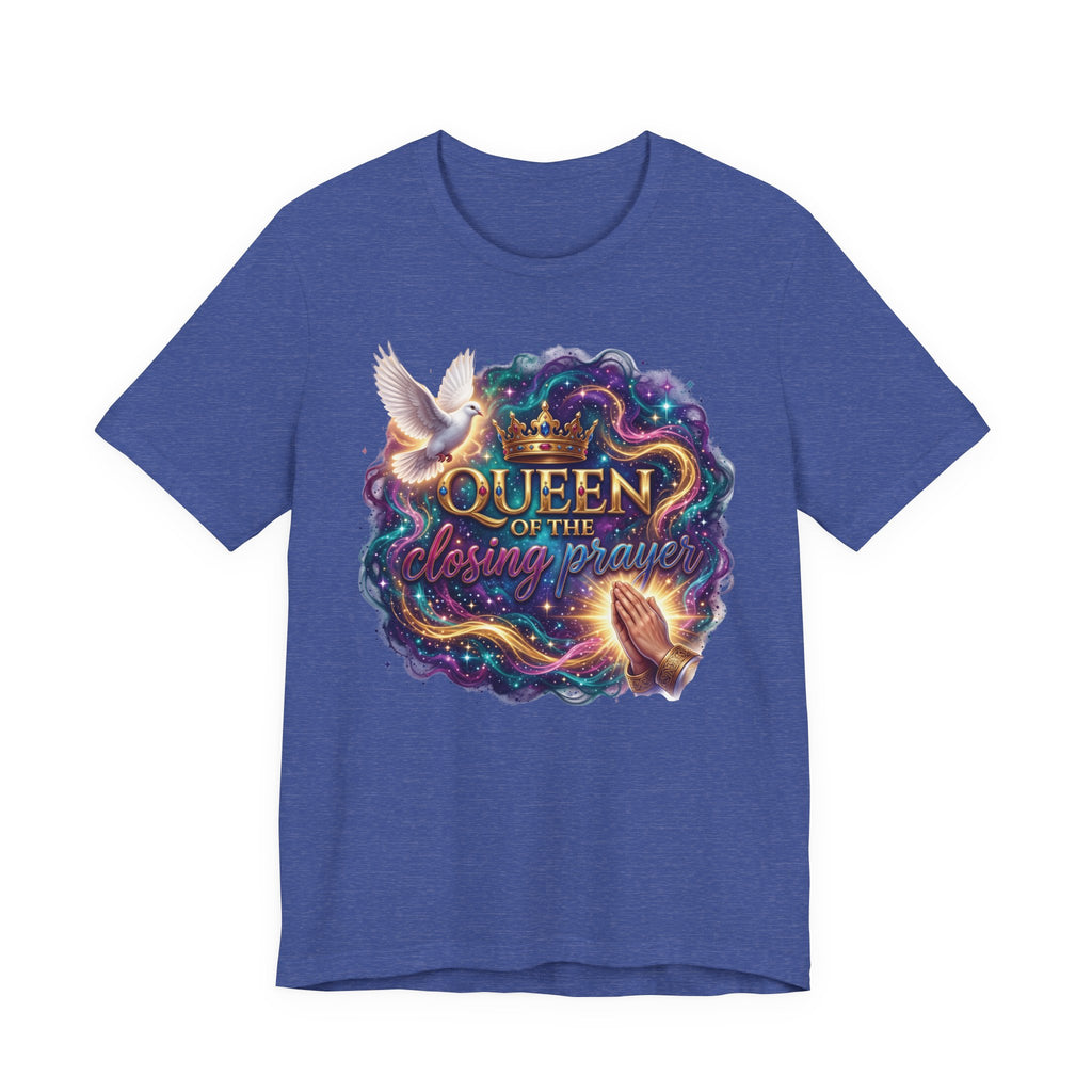 T-shirt chrétien « Reine de la prière finale » | T-shirt d'église amusant pour femme | T-shirt graphique sur le thème de la foi
