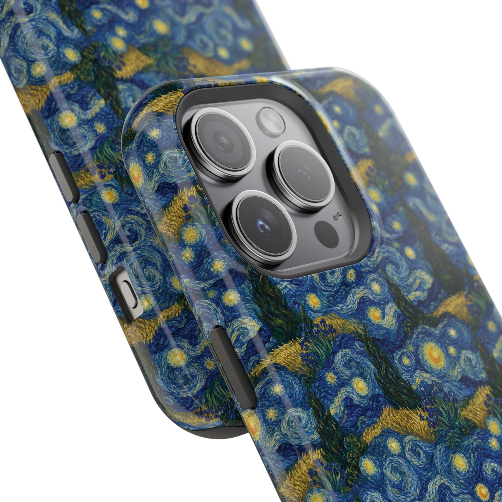 Van Gogh Illusion Magnetic Phone Case — Elegant Impact‑Resistant Art Lover Design