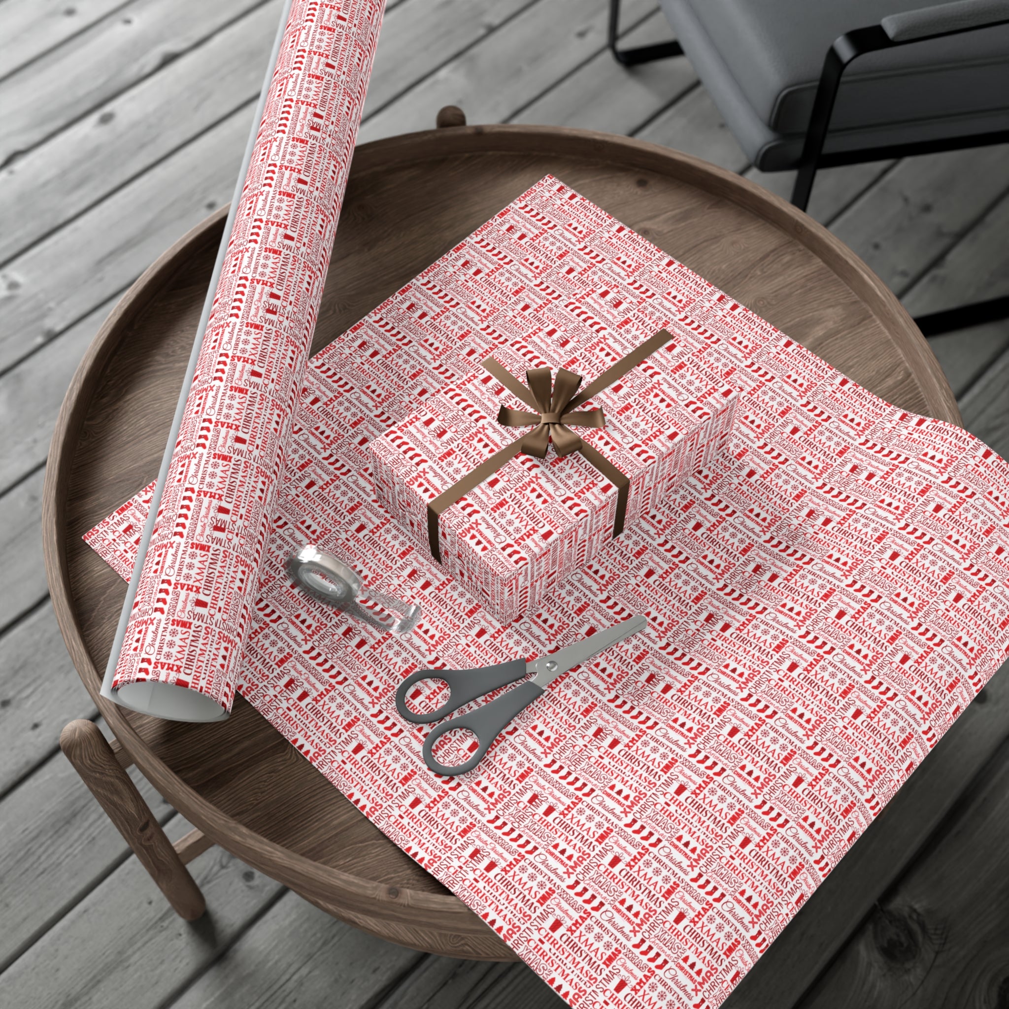 Festive Christmas Wrapping Paper - Unique Holiday Designs for Gifts | Premium XMAS Gift Wrap for a Stylish and Joyful Season | Shop Now at MrsbyValle! - MRSBYVALLE