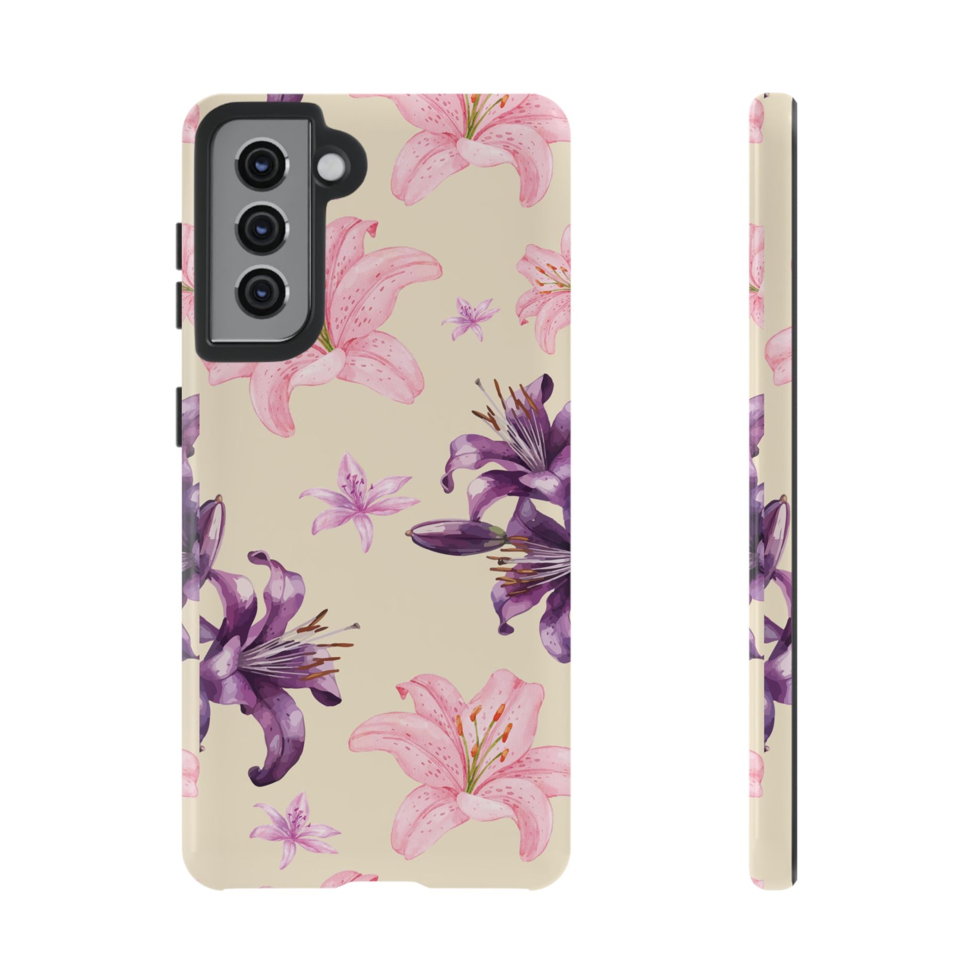 Blooming Tiger Lily Phone Case - Compatible with iPhone, Samsung, and Pixel | Stylish Protective Cover Gift for Her Perfect for Floral Lover