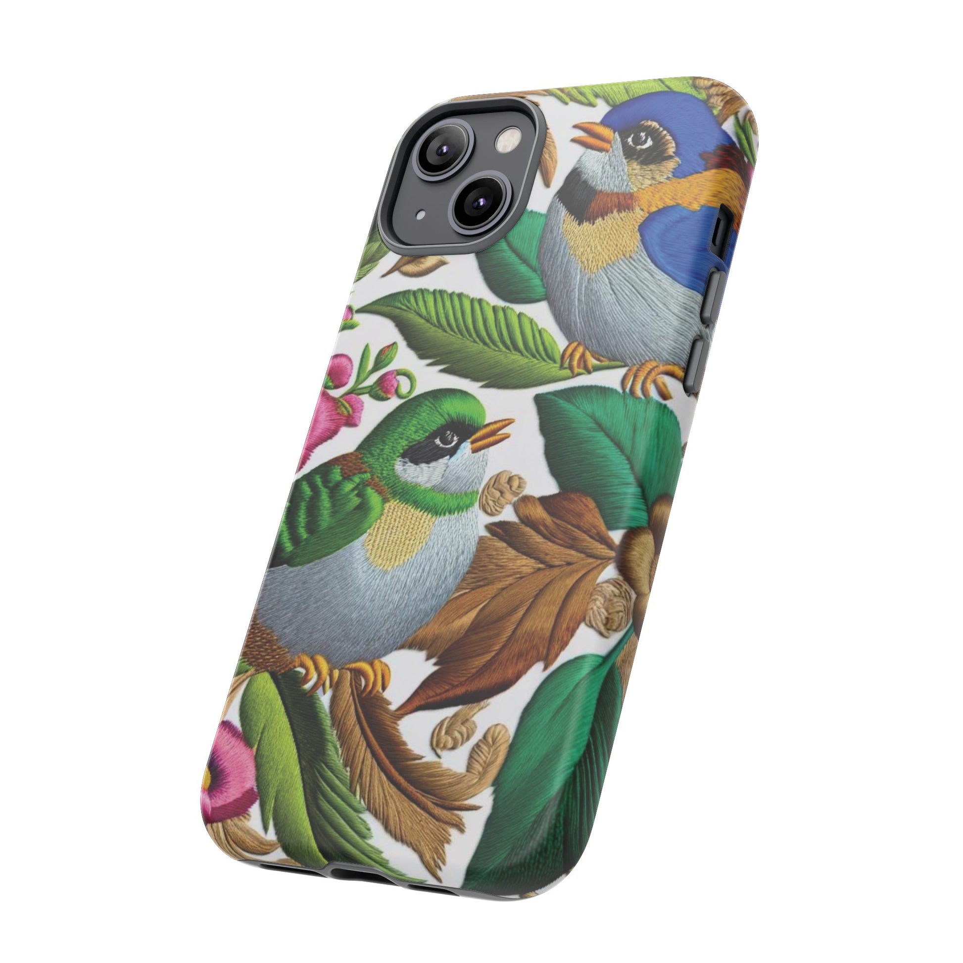 Beautiful Birds Protective Phone Case Gift for Her Phone 15, Samsung iPhone Samsung Gift for Her Case iPhone 15, Samsung iPhone Samsung Accessory Gift for Her