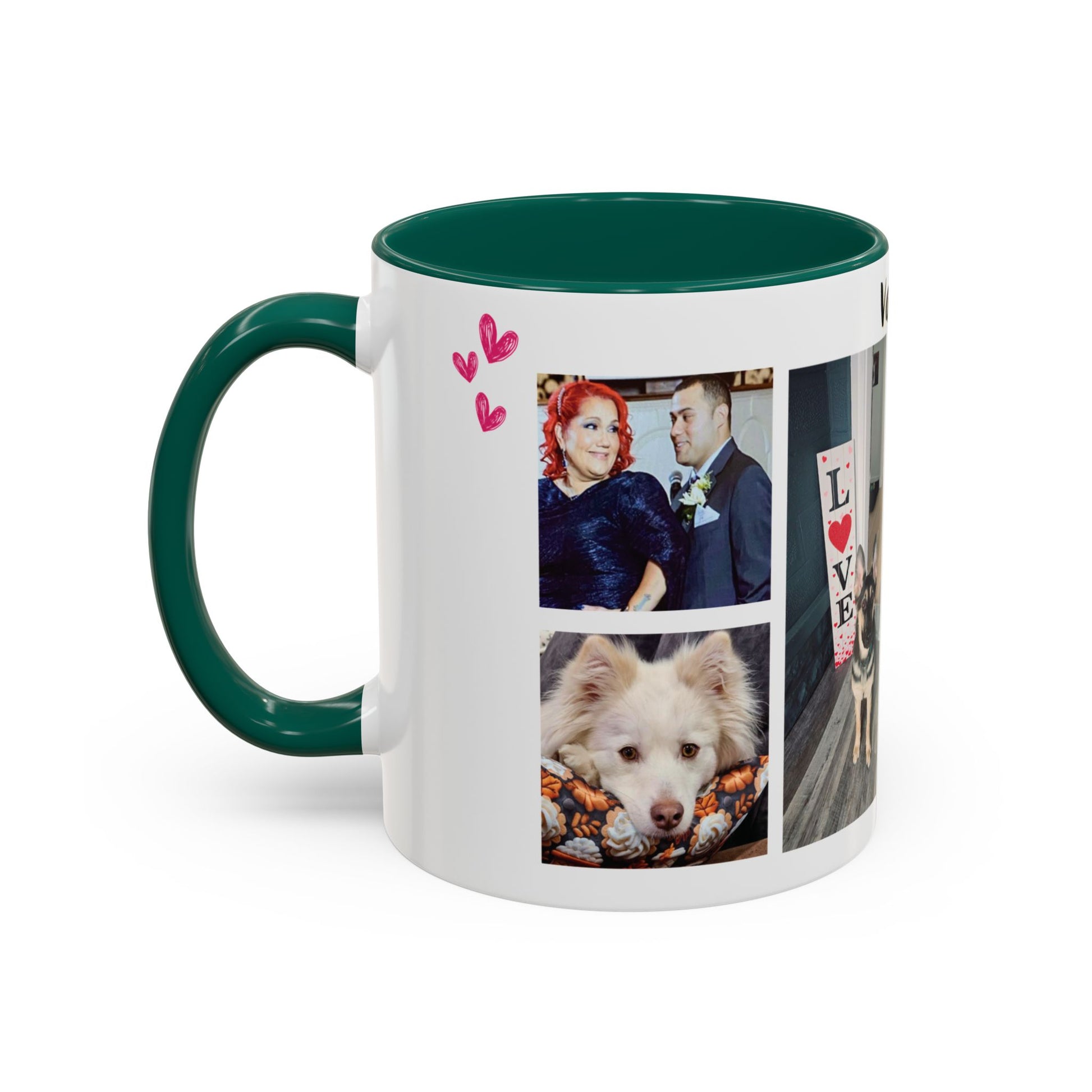Personalized Photo Collage Coffee Mug, Custom Image Gift for Mom, Mother's Day Present, Colorful 15oz Cup, Birthday Mug, Custom Picture Mug Perfect Giift