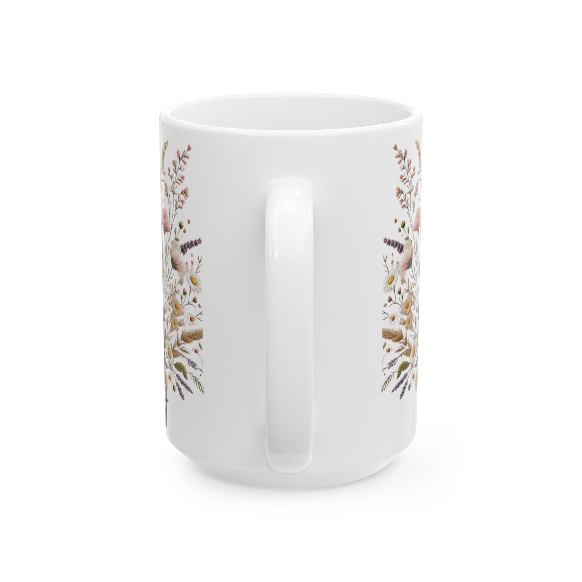 Personalized Boho Wildflower Best Coffee Mug | Custom Name Mug | Floral Design | Custom Gift for Her | Birthday Gift | Wedding Wildflowers Custom Mug | Available in 11 oz and 15 oz Available in 11 oz & 15 oz Ideal Gift for Cozy Coffee Moments - MRSBYVALLE