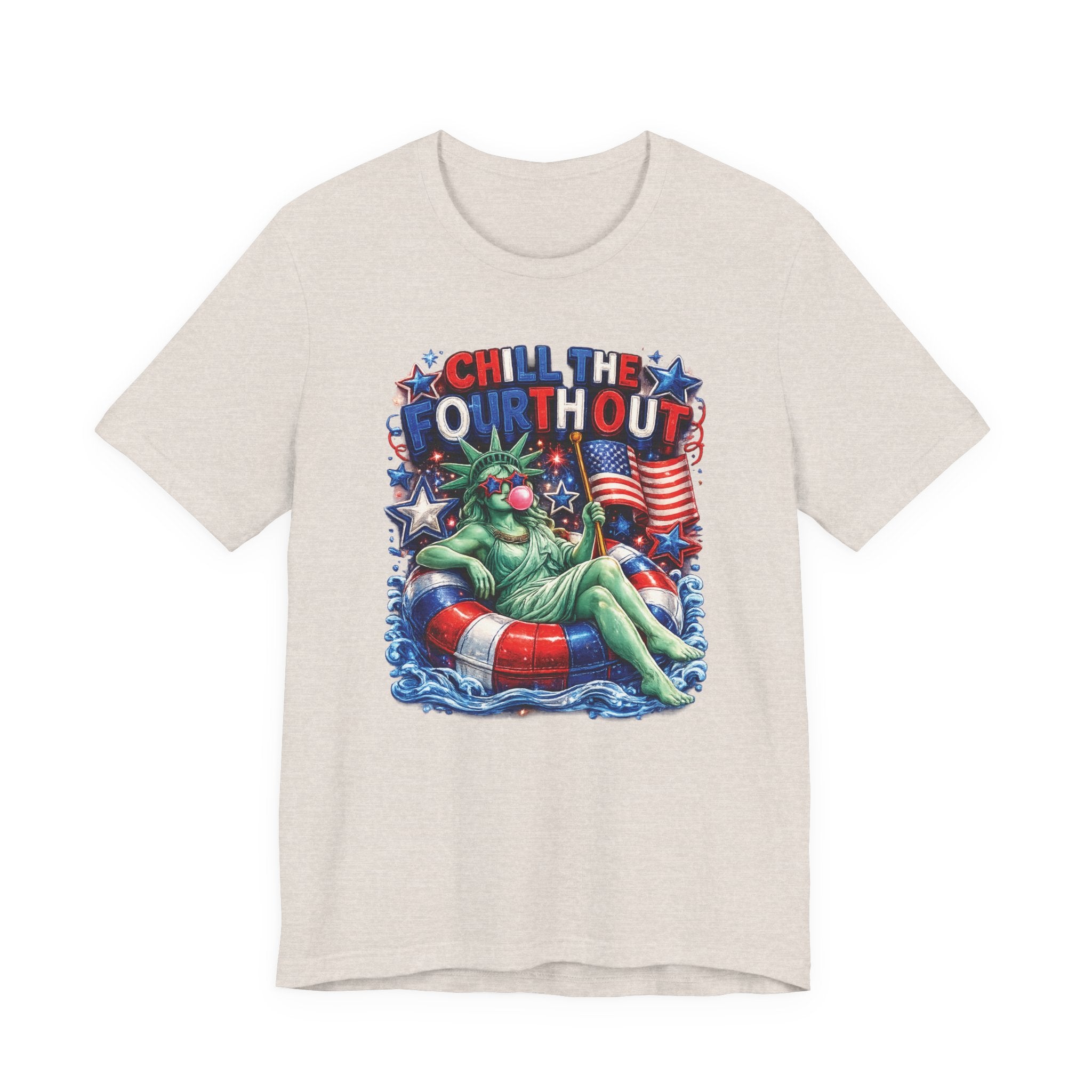 T-shirt amusant CHILL the Fourth UP – T-shirt patriotique pour le 4 juillet