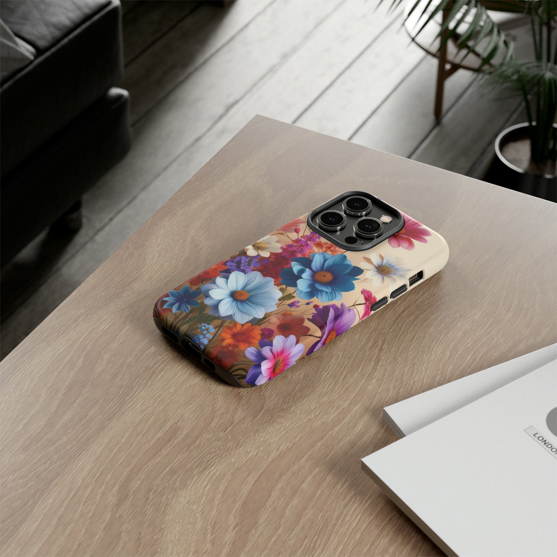 Best Phone Case Floral 3D Illusion Luxury Tough Case Floral Elegant Durable Stylish for Modern Devices iPhone 15, Samsung iPhone Samsung Accessory Gift for Her.