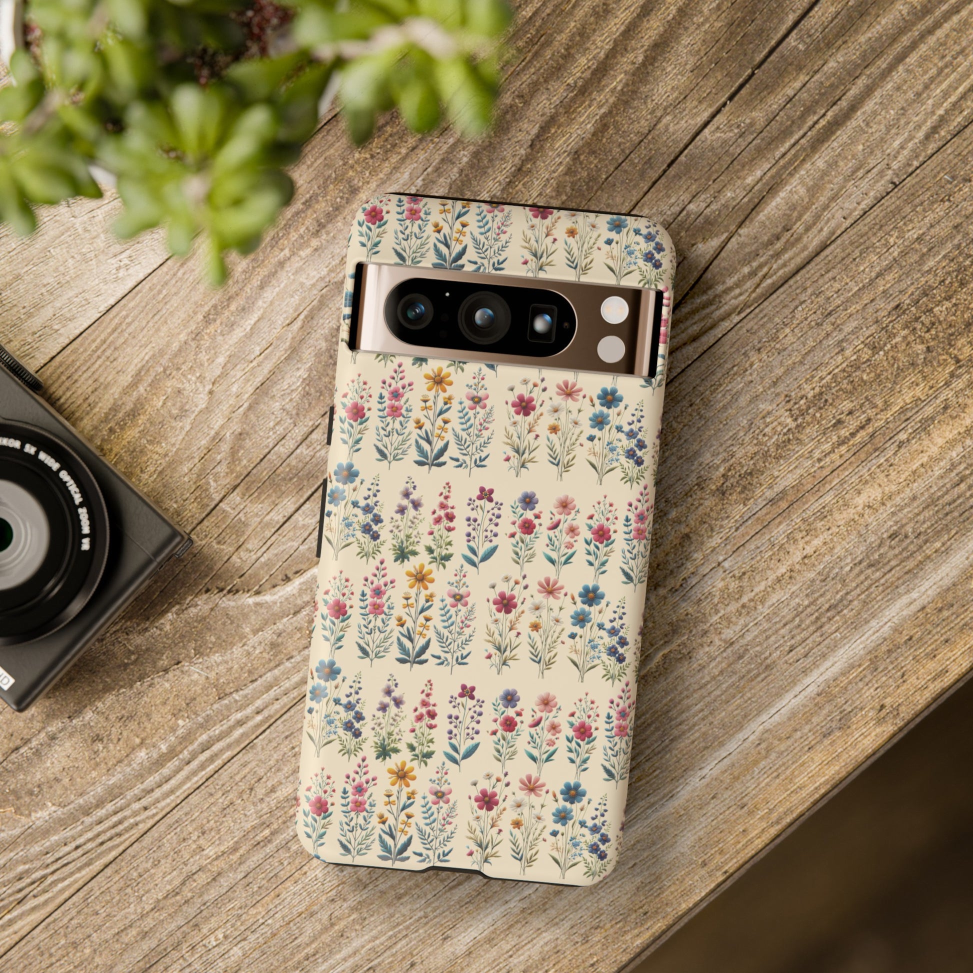 Best Beautiful Wildflower Phone Case Floral Design for iPhone, Galaxy, and Google Durable Protection Gift for Her Case iPhone 15, Samsung iPhone Gift for Her