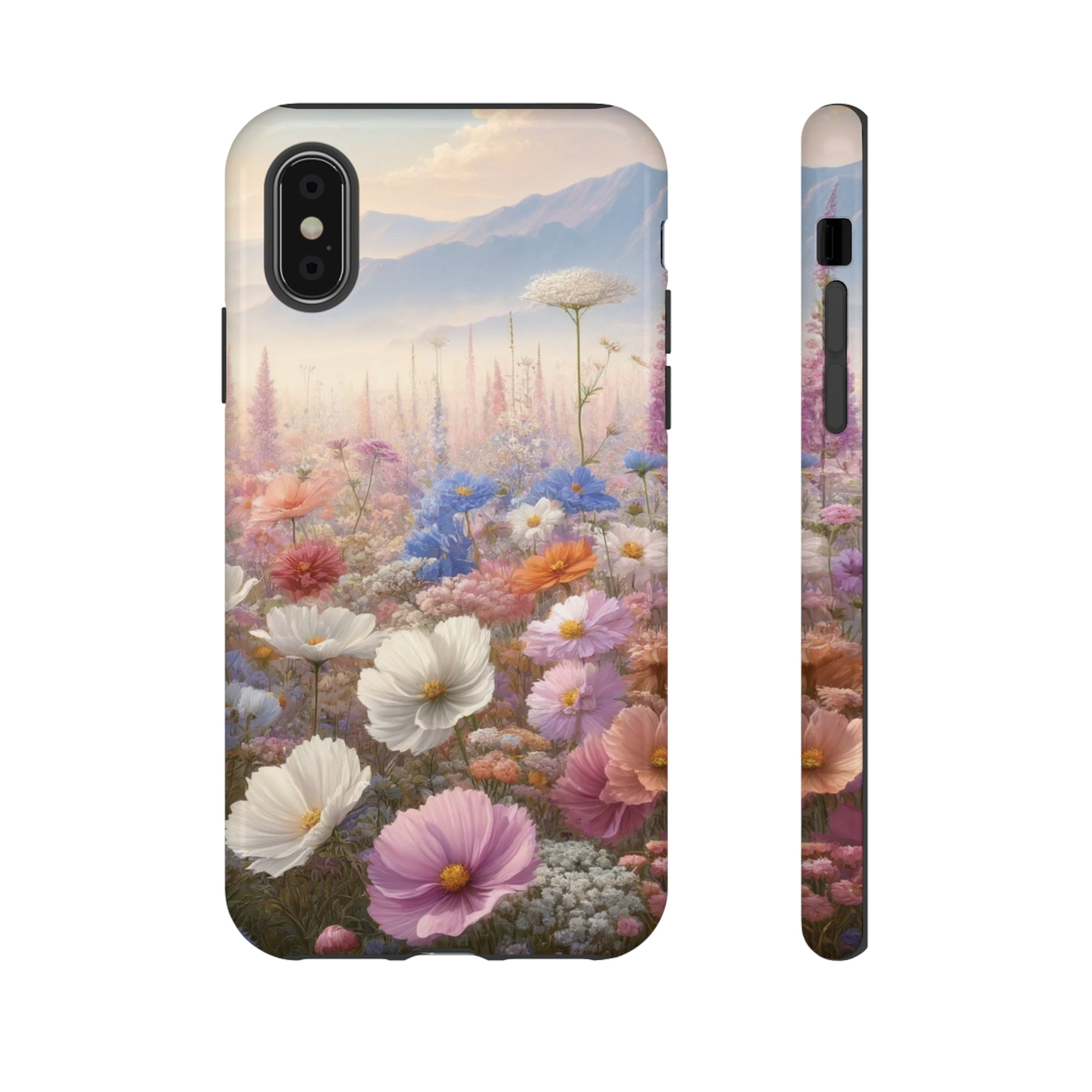 Phone Case Floral Boho Luxury Tough Case Floral Elegant Durable Stylish for Modern Devices iPhone 15, Samsung iPhone Samsung Accessory Gift for Her.