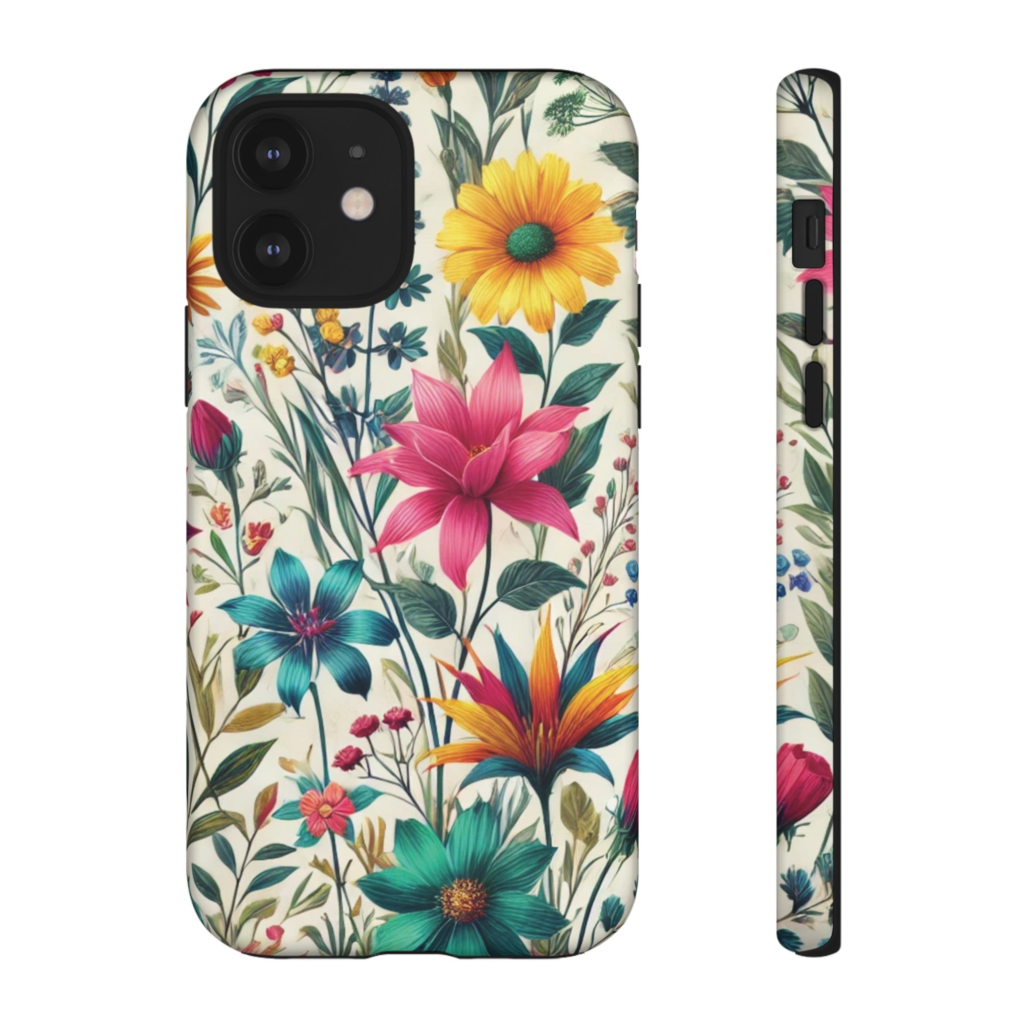 Wildflowers Boho Chic Design Phone Case - Stylish, Protective Cover for All Models Gift for Mom Accessory Gift for Her