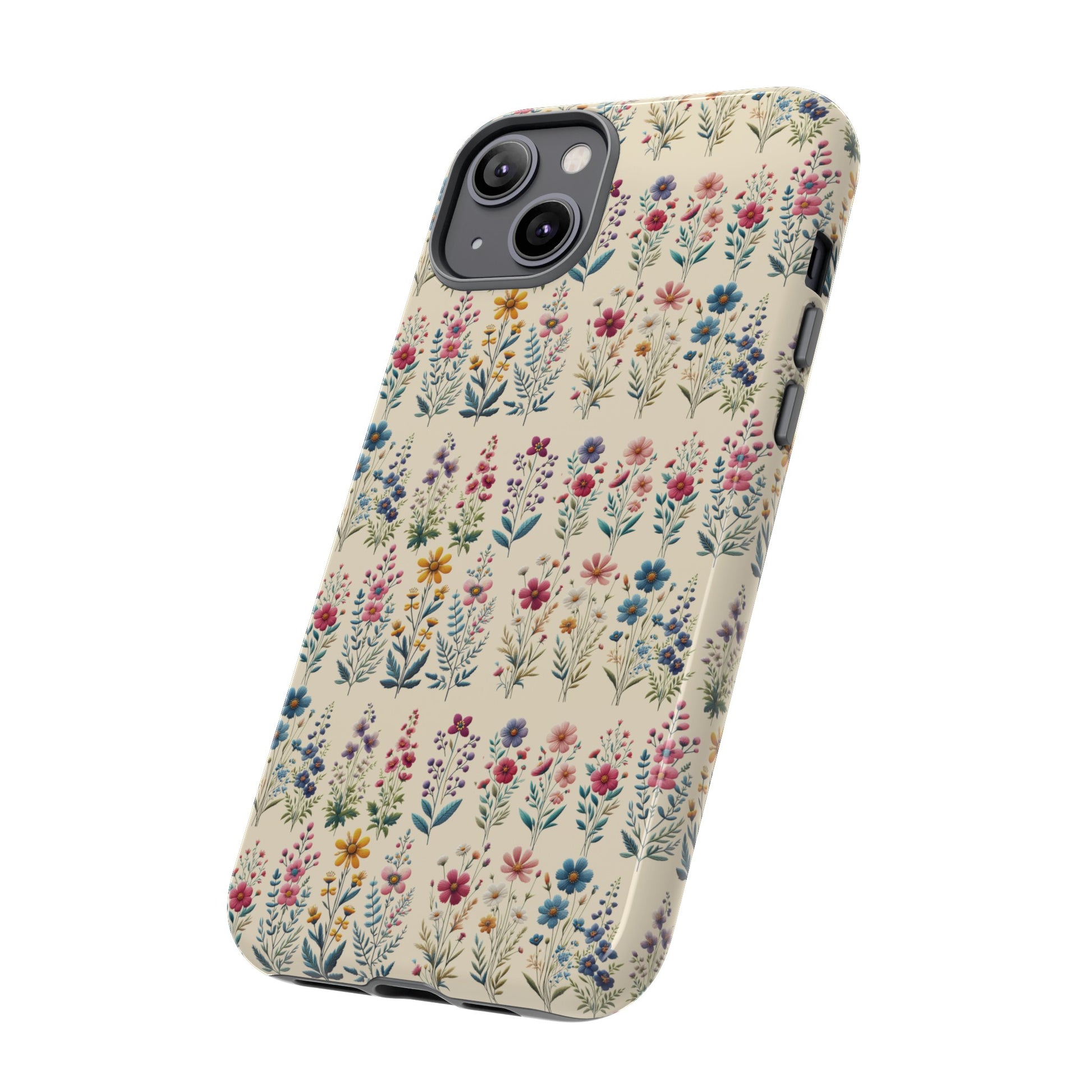 Best Beautiful Wildflower Phone Case Floral Design for iPhone, Galaxy, and Google Durable Protection Gift for Her Case iPhone 15, Samsung iPhone Gift for Her