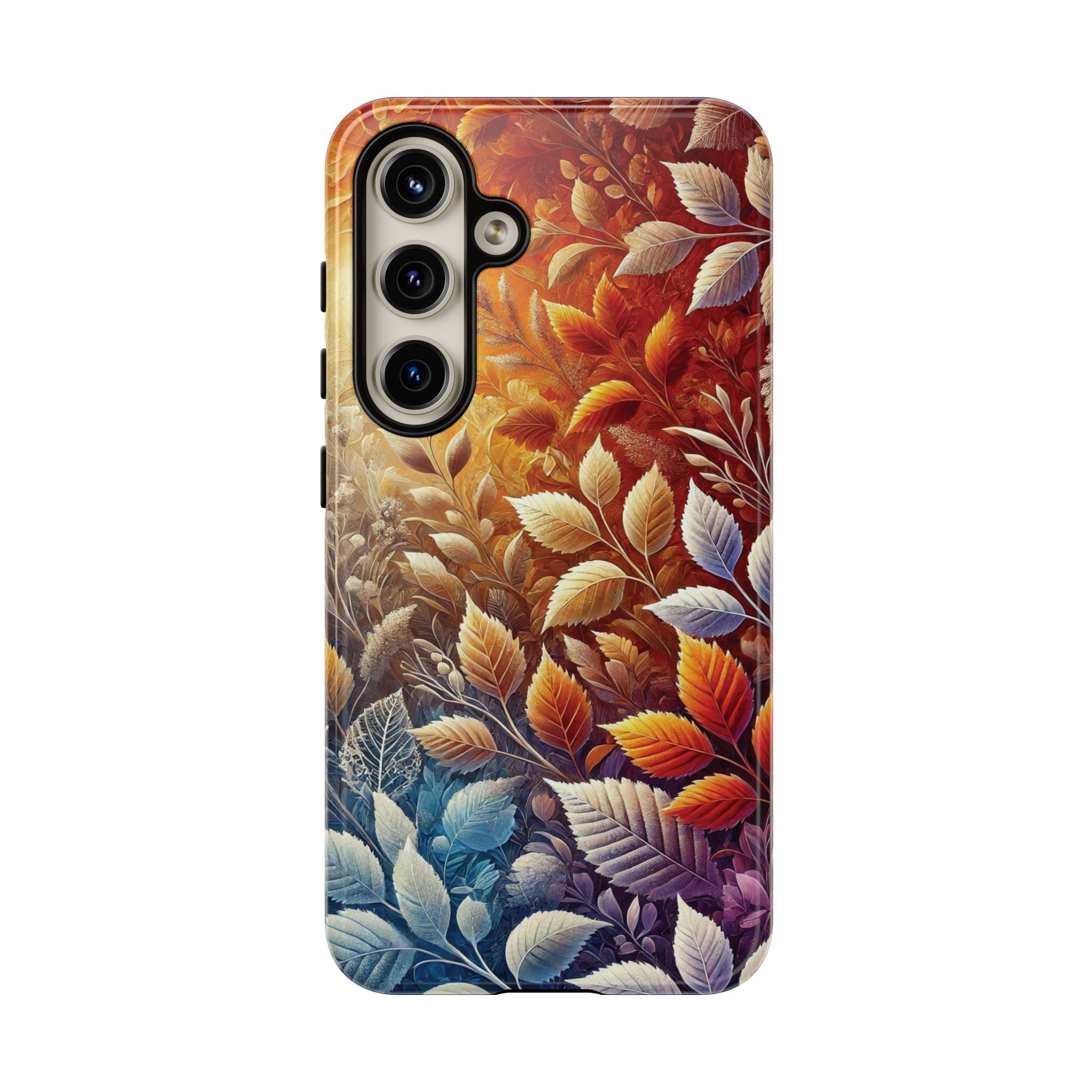 Beautiful Colorful Leaves Phone Case Vibrant Autumn Design for iPhone & Samsung, Durable Protection with Eye Catching Style, Perfect for Nature Lovers & Seasonal Charm Gift for Her