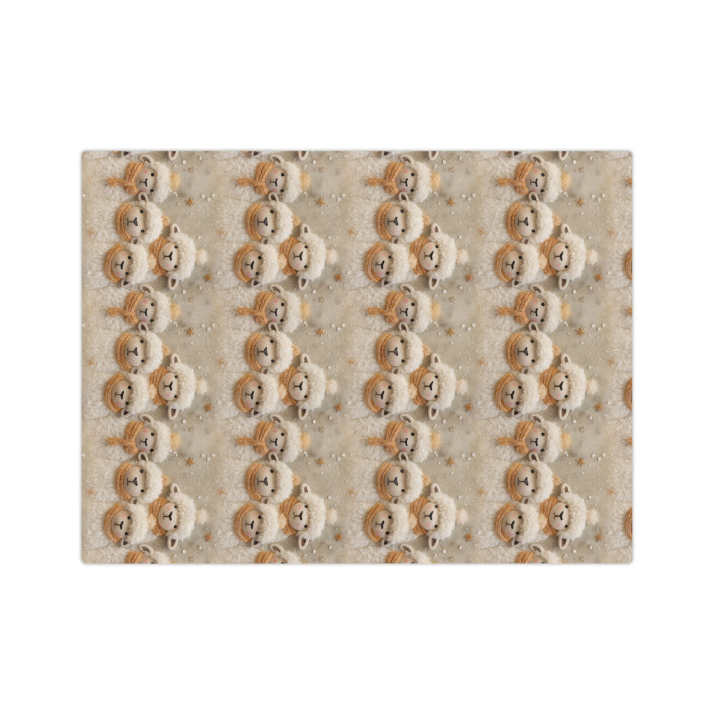 Cozy 3D Illusion Sheep Minky Blanket | Soft and Plush for Ultimate Comfort Perfect for Snuggling, Adding Whimsical Charm to Your Home | Ideal Gift for Animal Lovers and Cozy Nights Throw - MRSBYVALLE