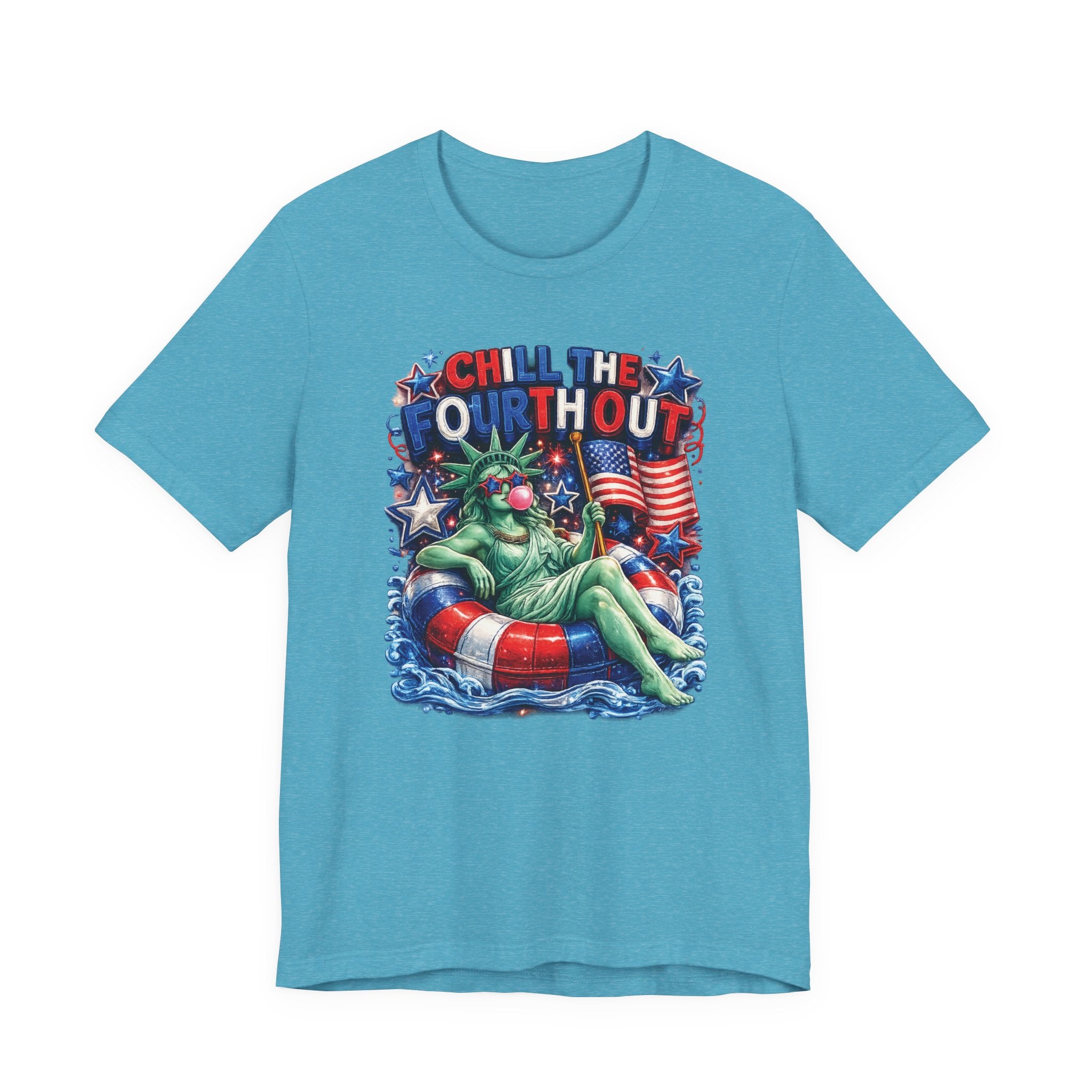 T-shirt amusant CHILL the Fourth UP – T-shirt patriotique pour le 4 juillet