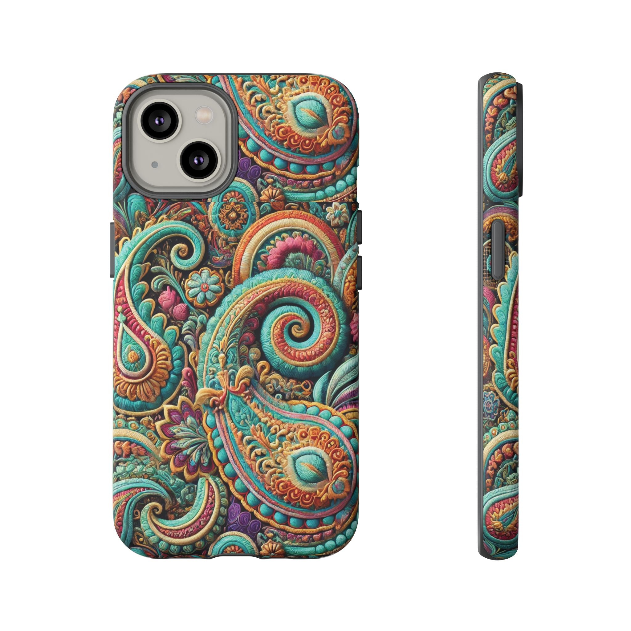 Best Paisley Phone Case Tough, Faithful Phone Cases & Religious iPhone Accessories: Protect Your Device & Show Perfect Gift for Her