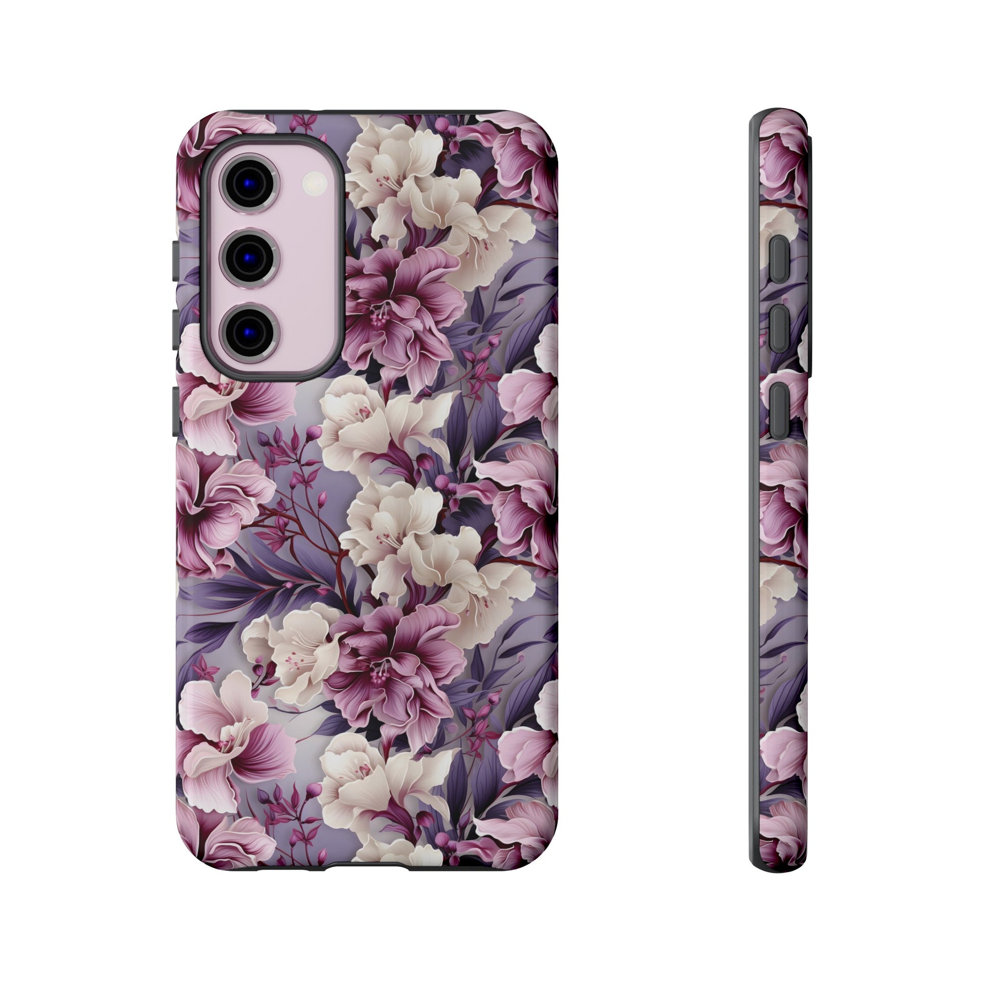 Lavender Flowers Protective Phone Case Gift for Her Phone 15, Samsung iPhone Samsung Gift for Her Case iPhone 15, Samsung