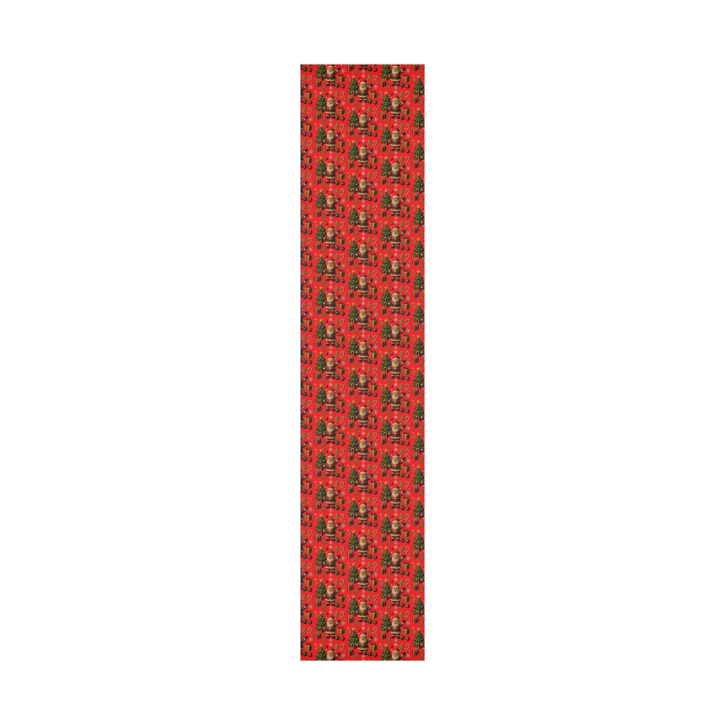 Red Christmas Wrapping Paper Premium Festive Gift Wrap Roll, Classic Holiday Design, Great for Presents, Durable, Vibrant, and Perfect for Seasonal Gifting