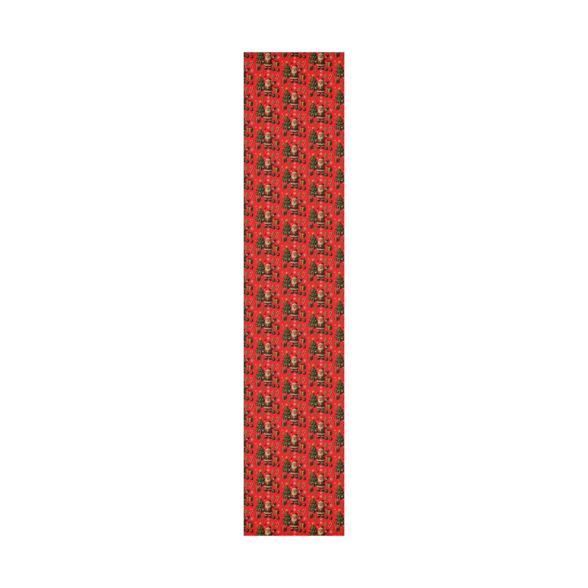Red Christmas Wrapping Paper Premium Festive Gift Wrap Roll, Classic Holiday Design, Great for Presents, Durable, Vibrant, and Perfect for Seasonal Gifting