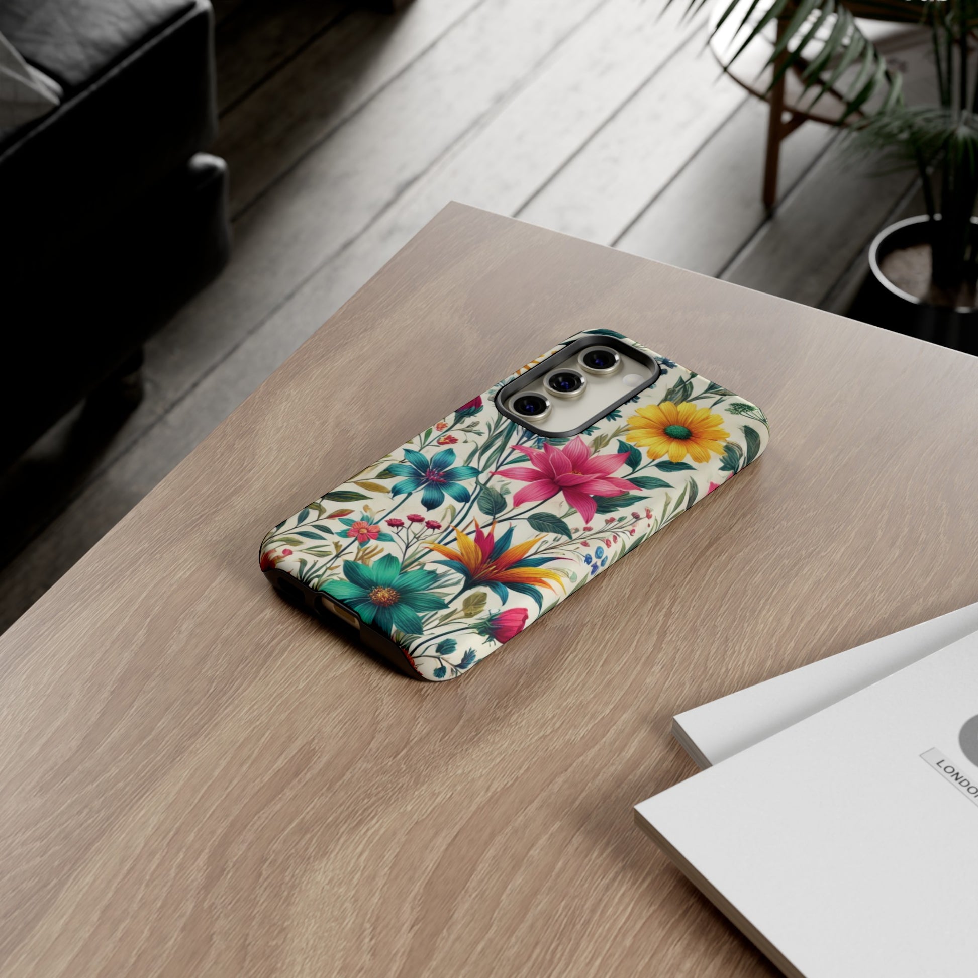 Wildflowers Boho Chic Design Phone Case - Stylish, Protective Cover for All Models Gift for Mom Accessory Gift for Her