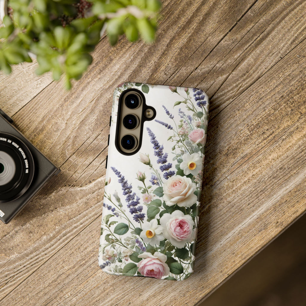 Boho Floral Fall Phone Case for iPhone 16 pro15 14 13 12  21 23 Samsung, and Pixel | Stylish Protective Cover Gift for Her Perfect for Floral Lover