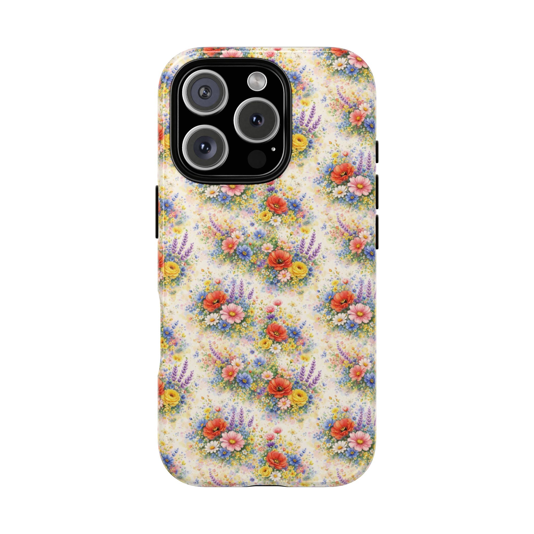 Watercolor Wildflowers Phone Case — Tough Cases