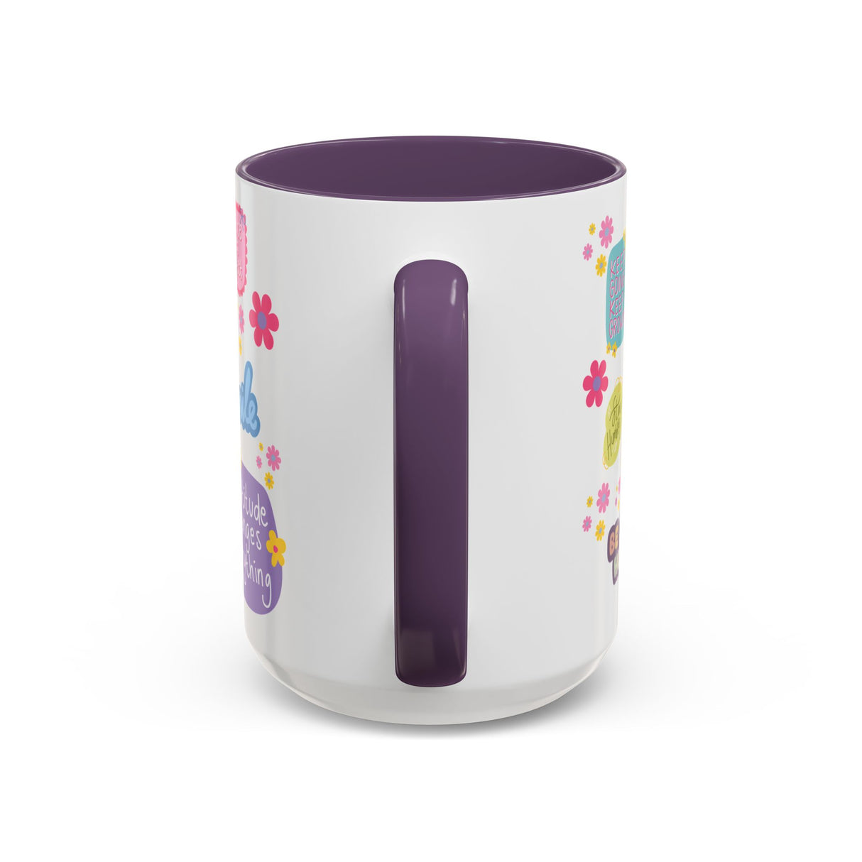 Good Vibes Only Coffee Mug 11 & 15 oz Ceramic Inspirational Cup, Positive Affirmation Gift for Mom, Teacher & Coworker | Morning Motivation Mother's Day, or Cozy Spring Mornings