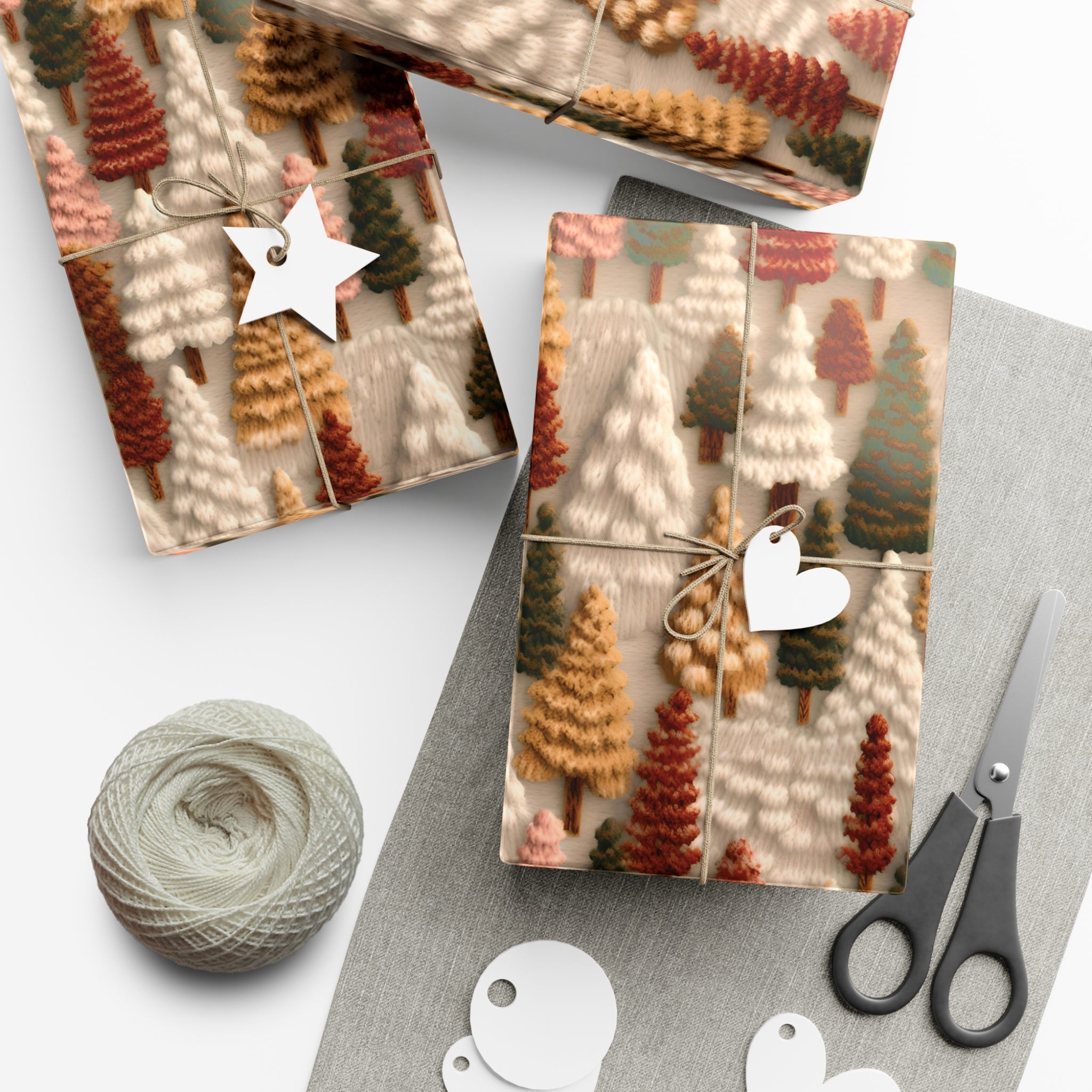 Magical 3D Illusion Christmas Wrapping Paper Elevate Your Gifts with Stunning Visual Effects | Perfect for Holiday Presents | MrsbyValle's Exclusive  Gift for Her - MRSBYVALLE