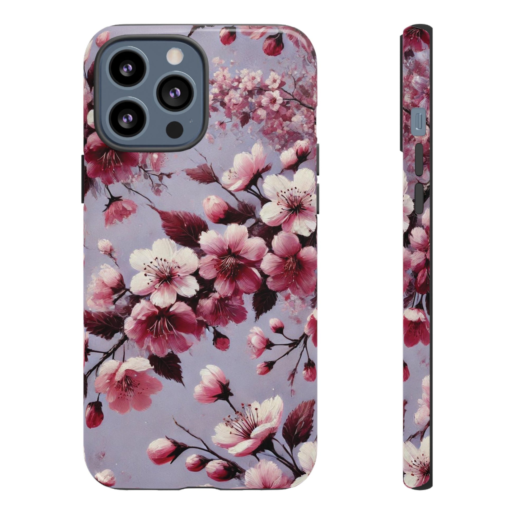 Lavender Floral Phone Case | Fall-Inspired Protective Cover for iPhone, Samsung & Pixel – Perfect Gift for Her
