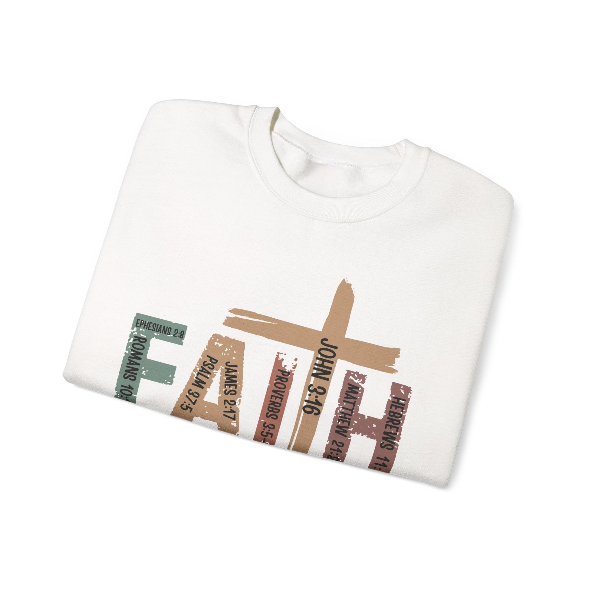 Walk by Faith Sweatshirt  Comfortable Christian Apparel, Perfect Gift Idea Perfect Gift for Christian