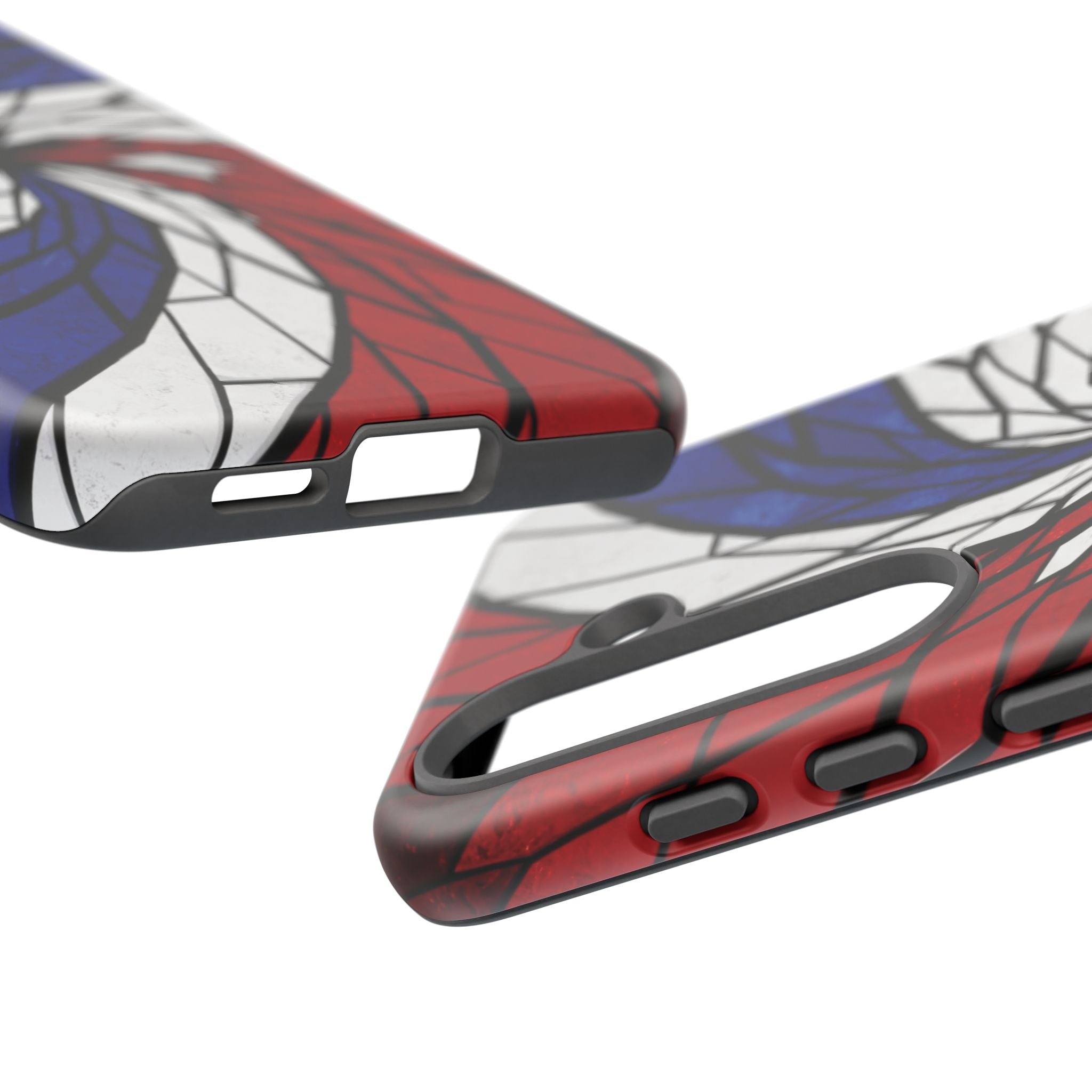 Patriotic Red White & Blue Phone Case – USA Flag Design, Independence Day Gift, Protective Cover for iPhone, Samsung, Pixel