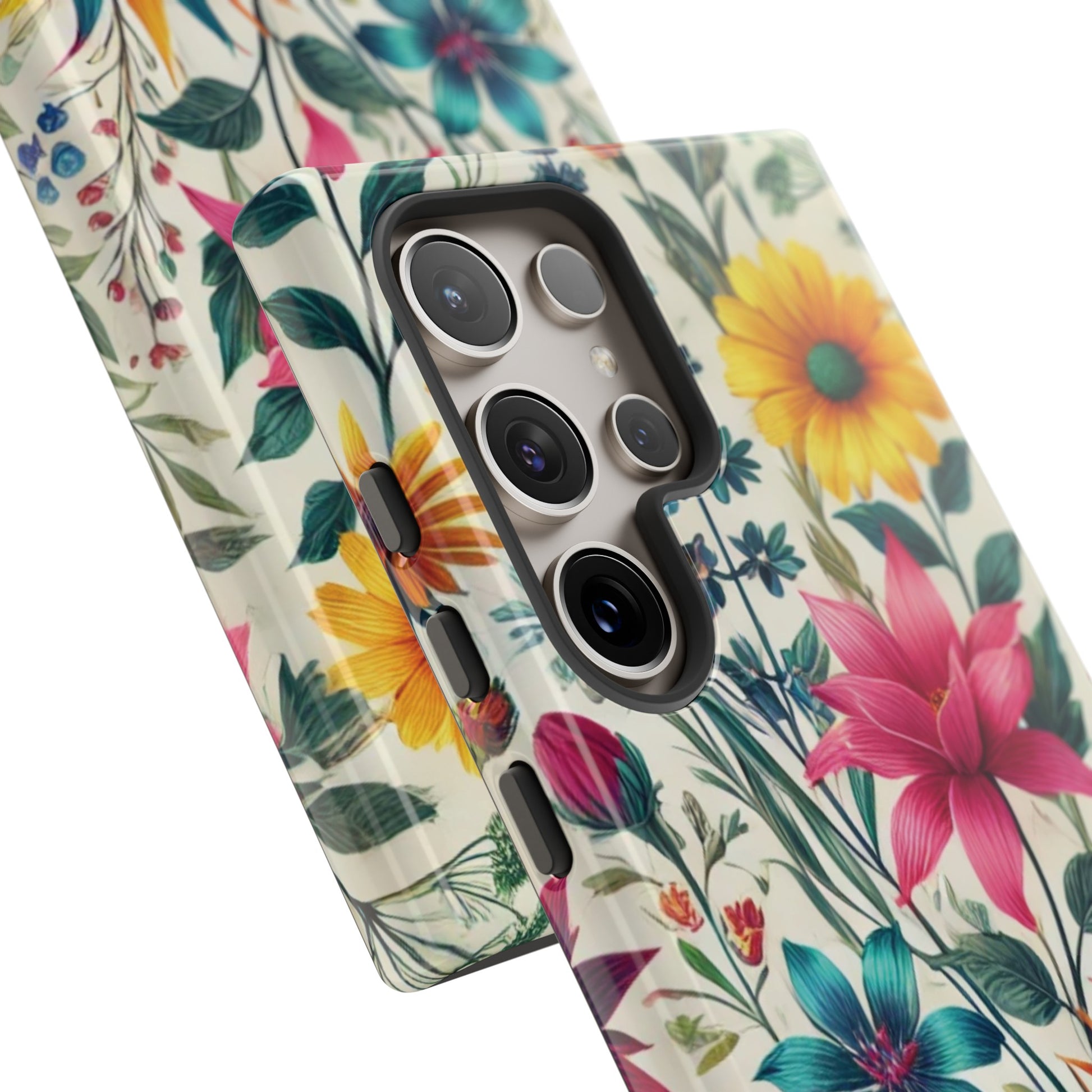 Wildflowers Boho Chic Design Phone Case - Stylish, Protective Cover for All Models Gift for Mom Accessory Gift for Her