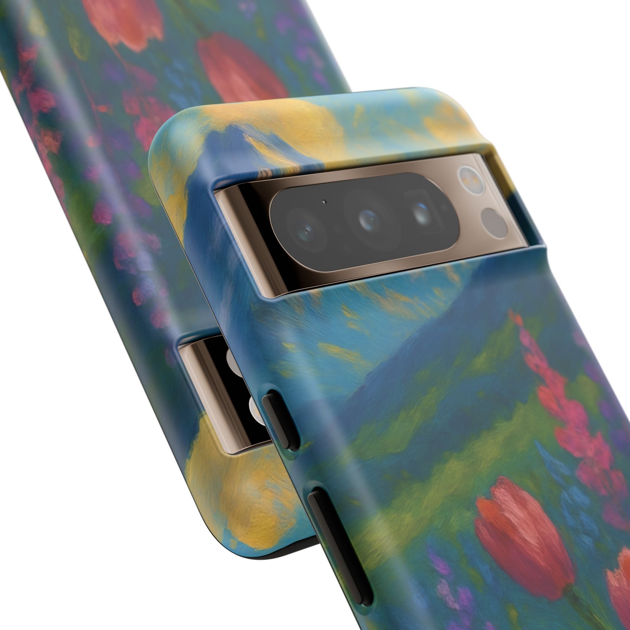 Mountains Wildflowers Phone Case | Vibrant Botanical Floral Design | Nature-Inspired Protective Cover for iPhone & Samsung | Trendy Aesthetic Gift Idea