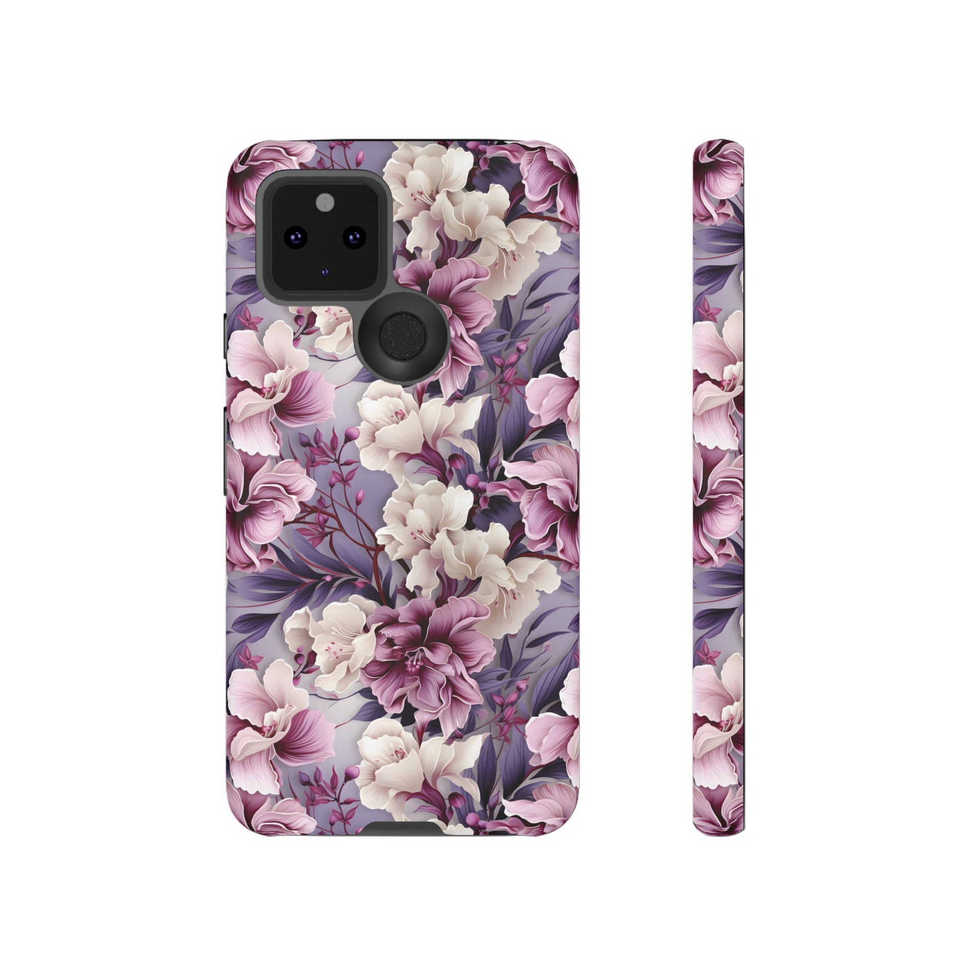 Lavender Flowers Protective Phone Case Gift for Her Phone 15, Samsung iPhone Samsung Gift for Her Case iPhone 15, Samsung