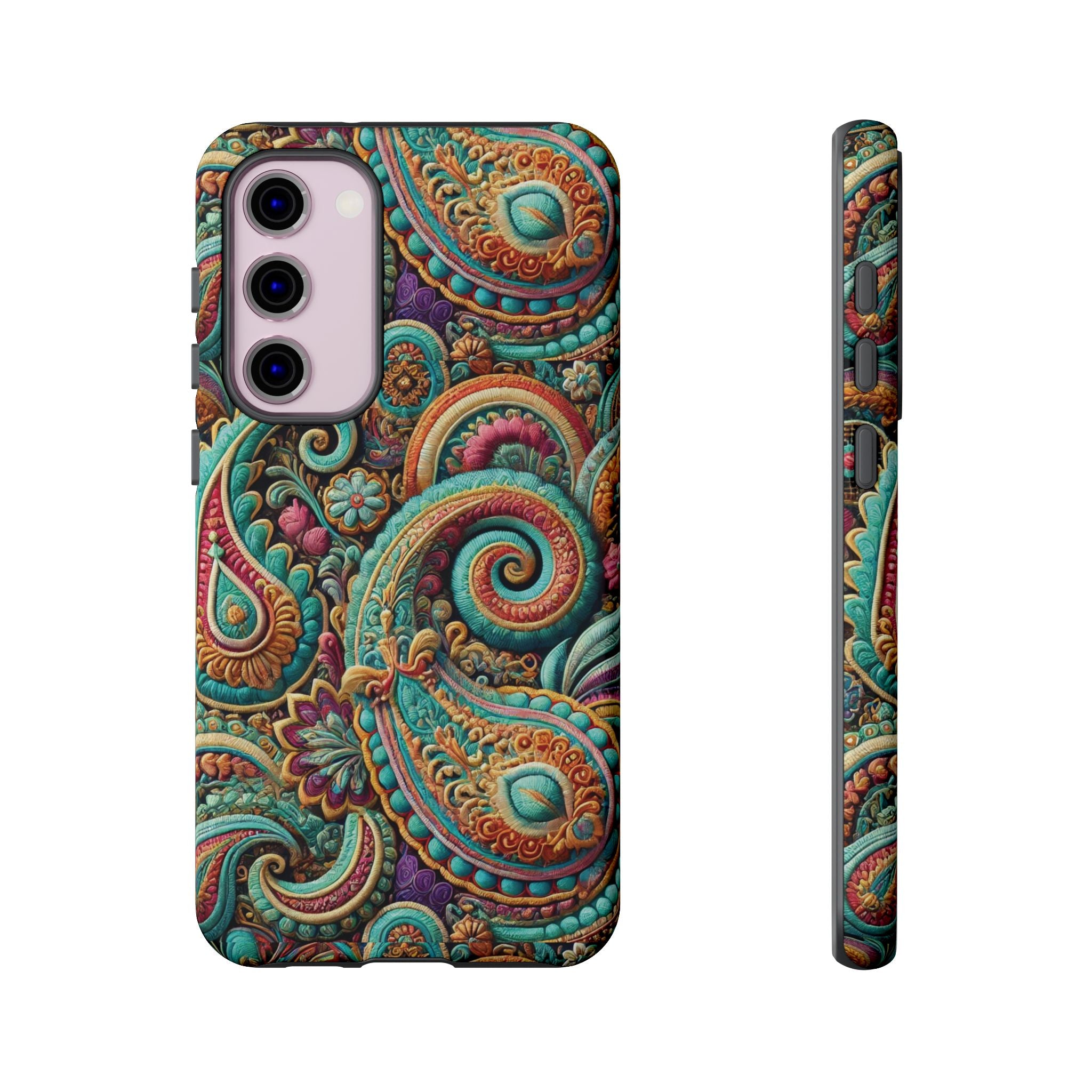 Best Paisley Phone Case Tough, Faithful Phone Cases & Religious iPhone Accessories: Protect Your Device & Show Perfect Gift for Her