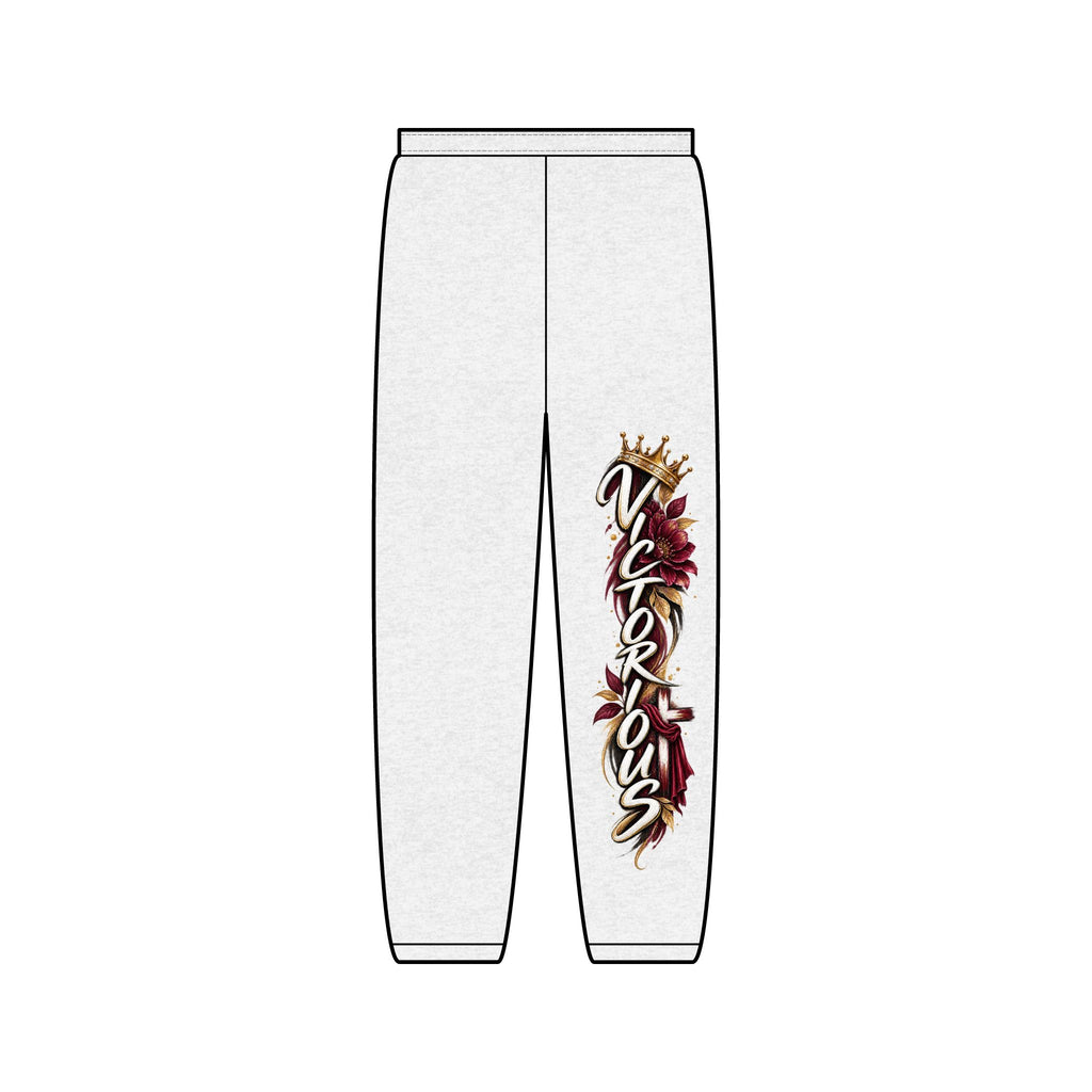 Victorious Floral Sweatpants — Side Script Joggers
