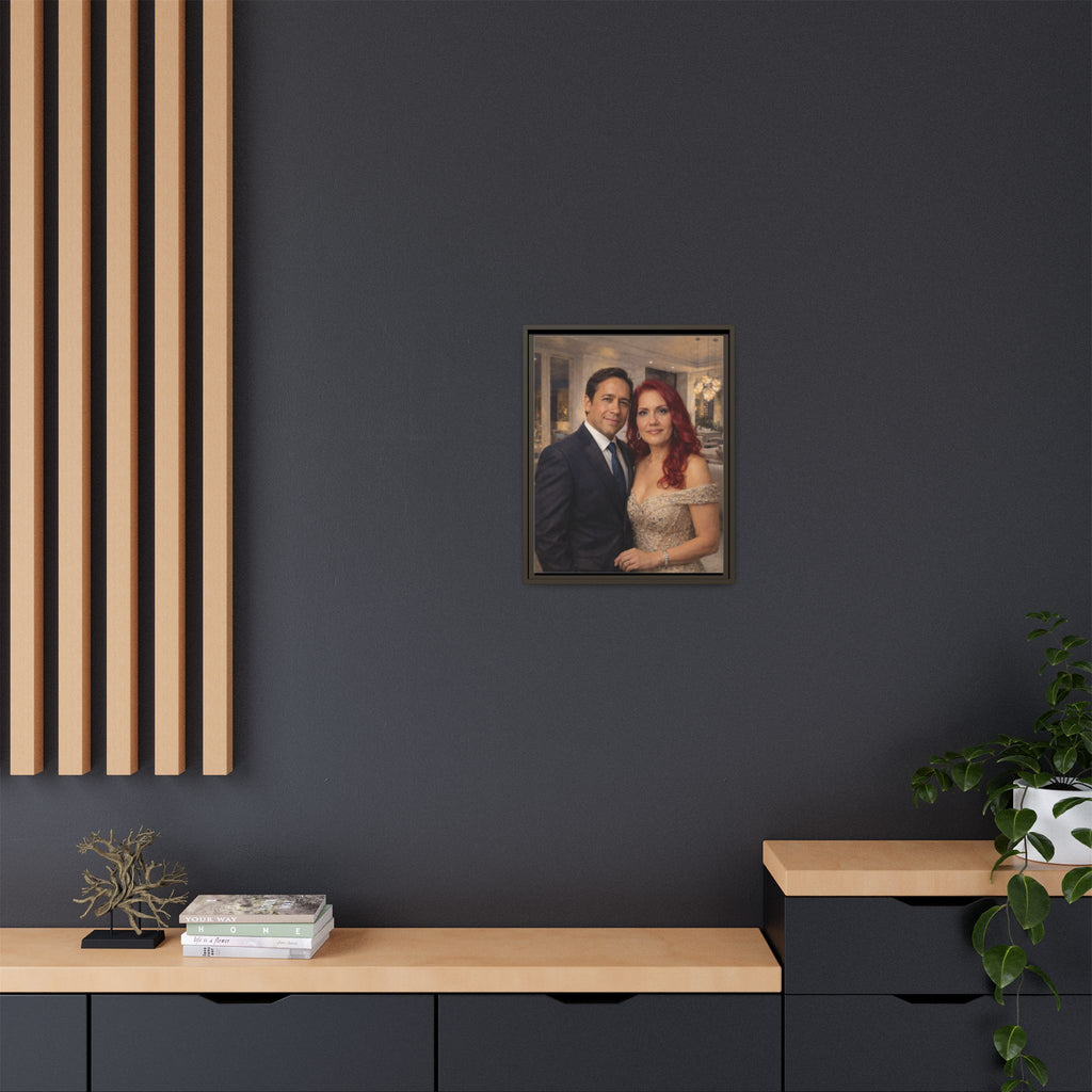 Custom Oil Painting Illusion Canvas – Luxury Portrait Art