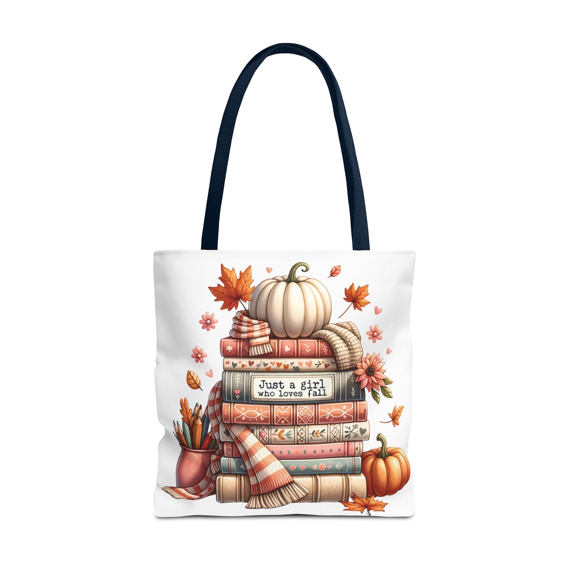 Fall Books Tote Bag - Autumn Accessory for Book Lovers - MRSBYVALLE