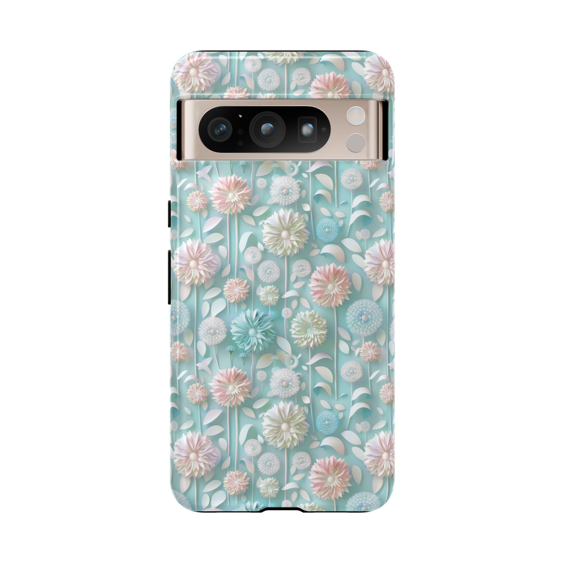 Pastel Floral Phone Case for iPhone & Samsung | Elegant and Slim Design with Shockproof Protection | Durable, Scratch-Resistant, and Lightweight | Stylish Accessory