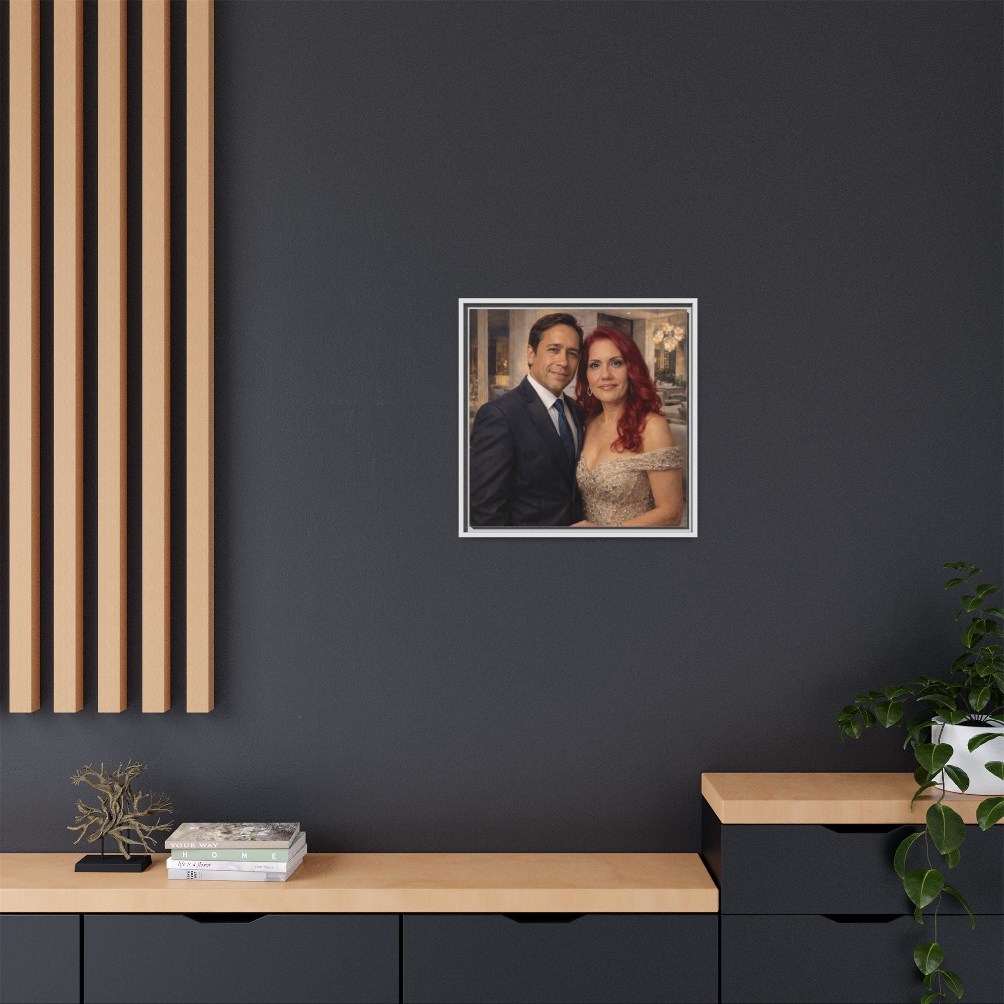 Custom Oil Painting Illusion Canvas – Luxury Portrait Art