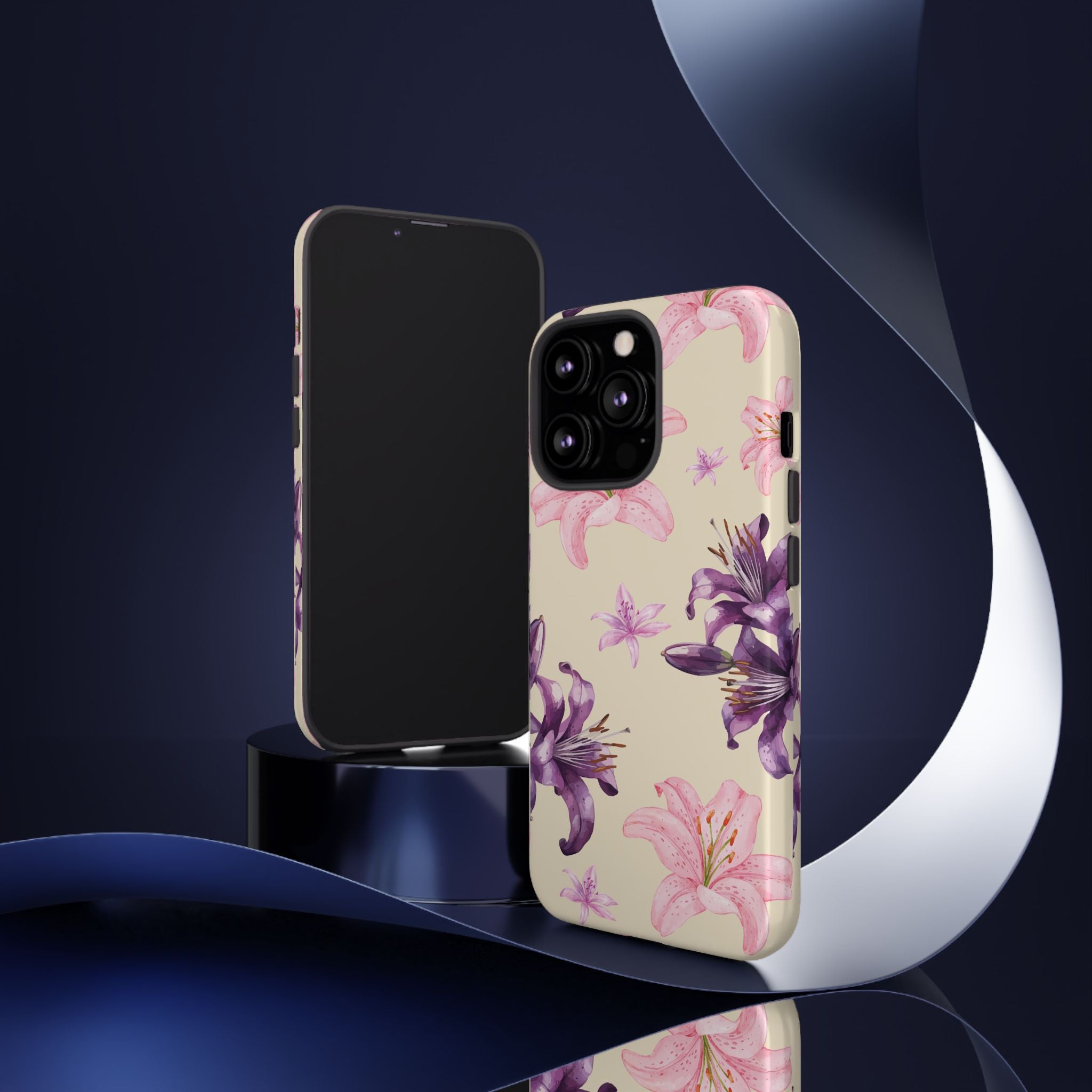 Blooming Tiger Lily Phone Case - Compatible with iPhone, Samsung, and Pixel | Stylish Protective Cover Gift for Her Perfect for Floral Lover