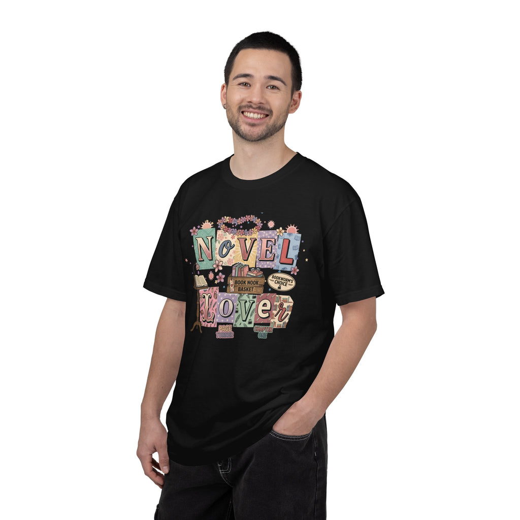 Novel Lover Reader T-Shirt — Book Lover Tee for Her Romantic