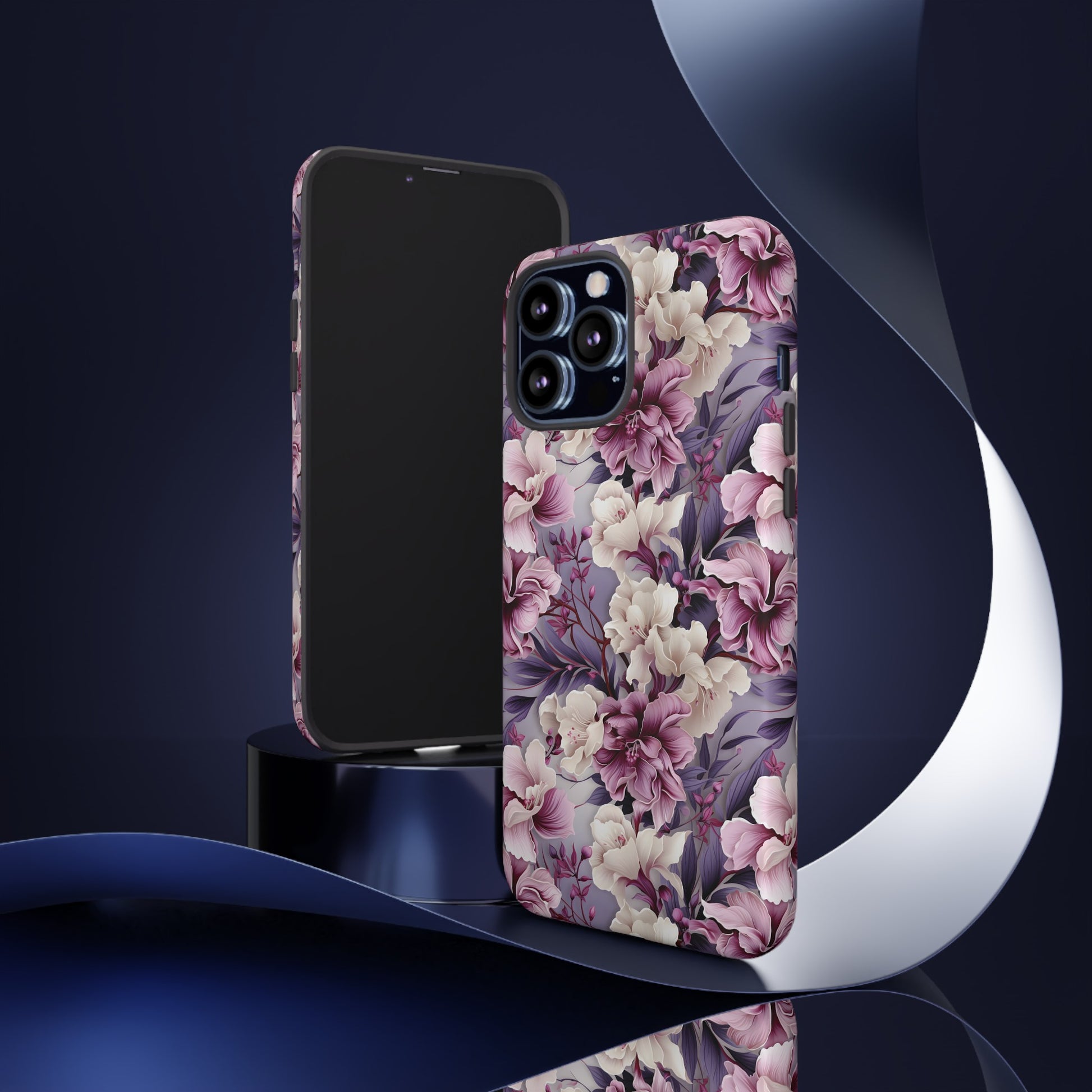 Lavender Flowers Protective Phone Case Gift for Her Phone 15, Samsung iPhone Samsung Gift for Her Case iPhone 15, Samsung