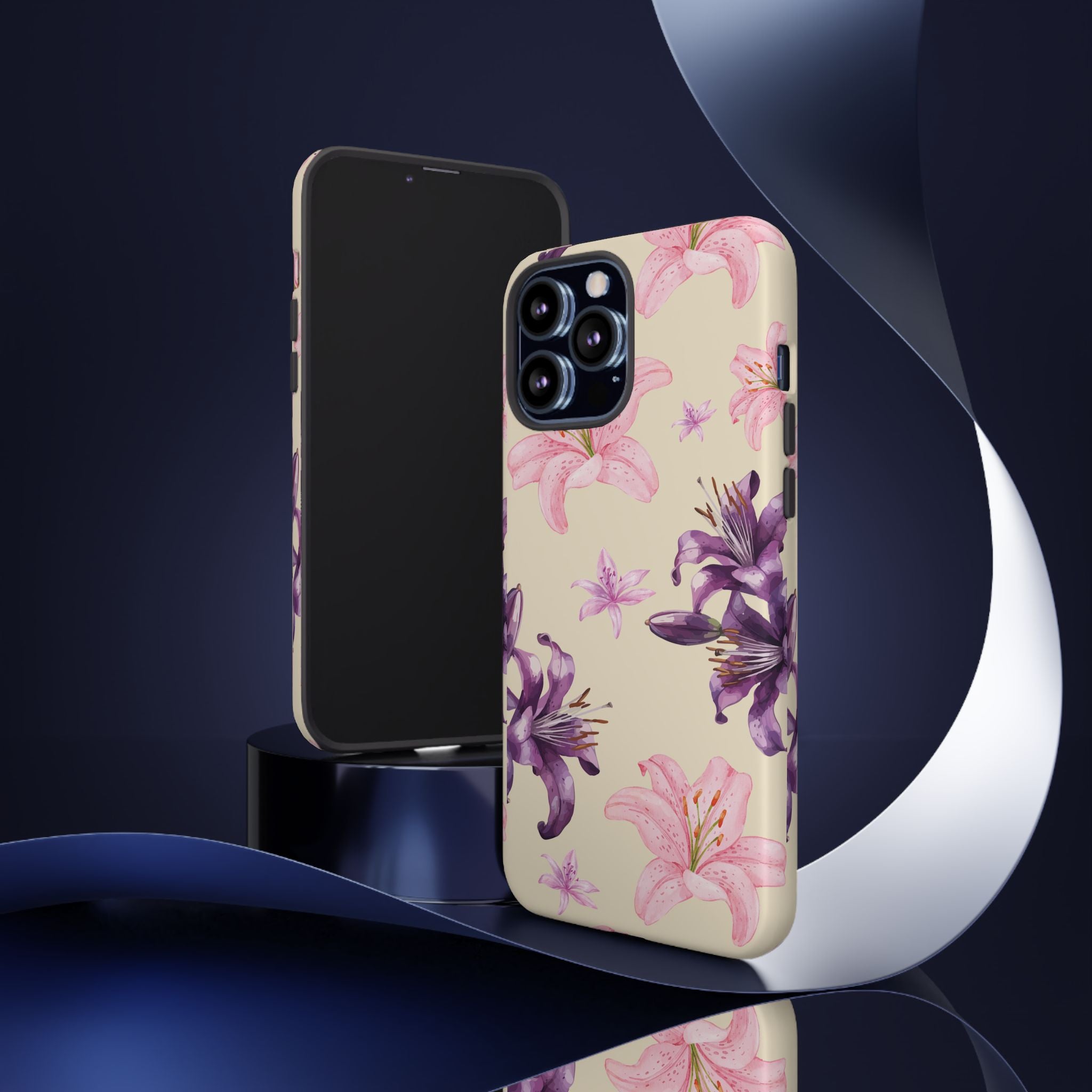 Blooming Tiger Lily Phone Case - Compatible with iPhone, Samsung, and Pixel | Stylish Protective Cover Gift for Her Perfect for Floral Lover