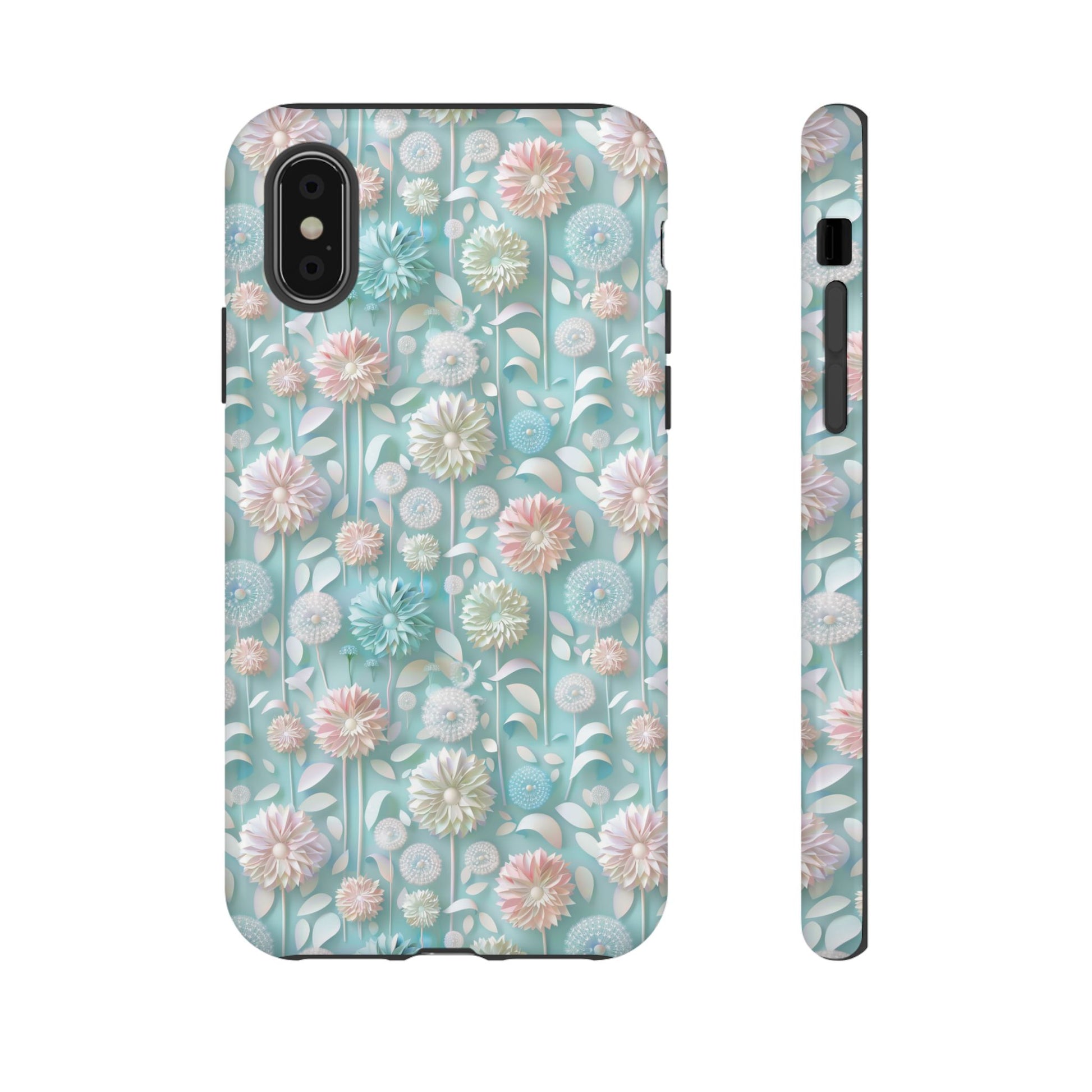 Pastel Floral Phone Case for iPhone & Samsung | Elegant and Slim Design with Shockproof Protection | Durable, Scratch-Resistant, and Lightweight | Stylish Accessory